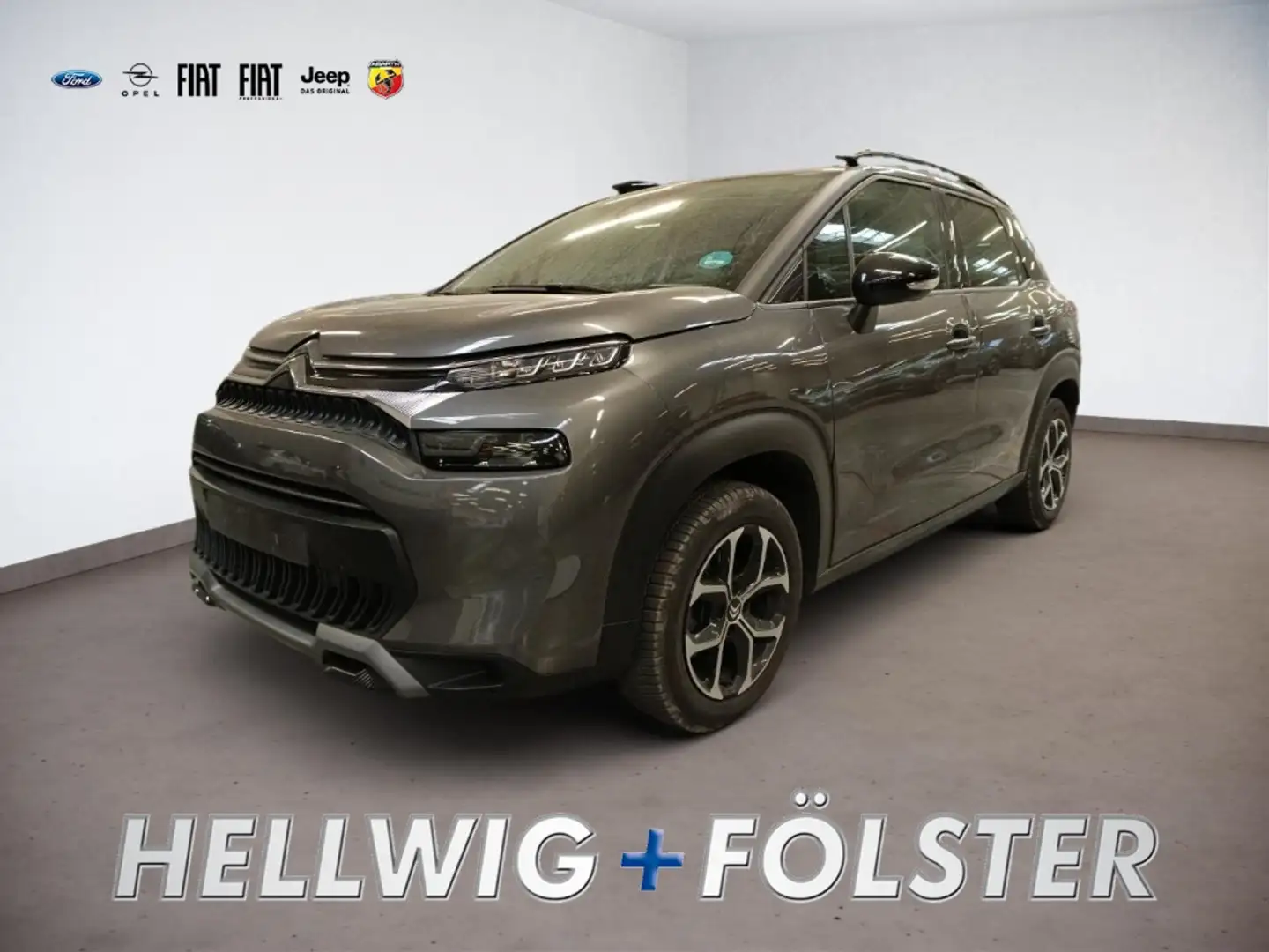 Citroen C3 Aircross Plus 1.2 Aut. Navi Klimaaut Musikstreaming Grijs - 1