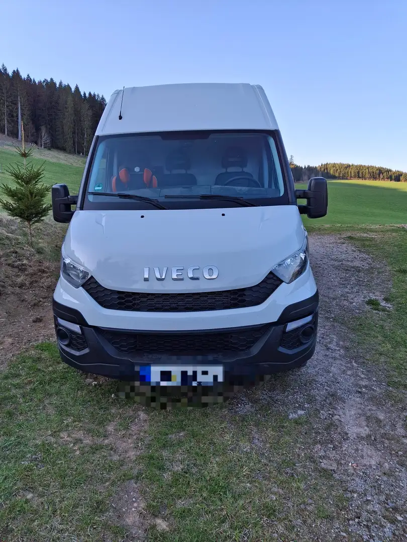 Iveco Daily Transporter, 46000km, 204 PS, Anhängerkupplung Weiß - 2