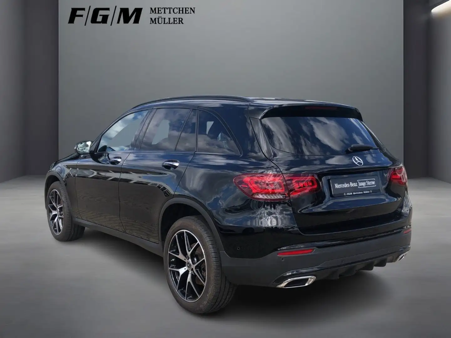 Mercedes-Benz GLC 300 de 4M AMG Line Burm|KeyGo|S-Dach|TWA|SHD Nero - 2