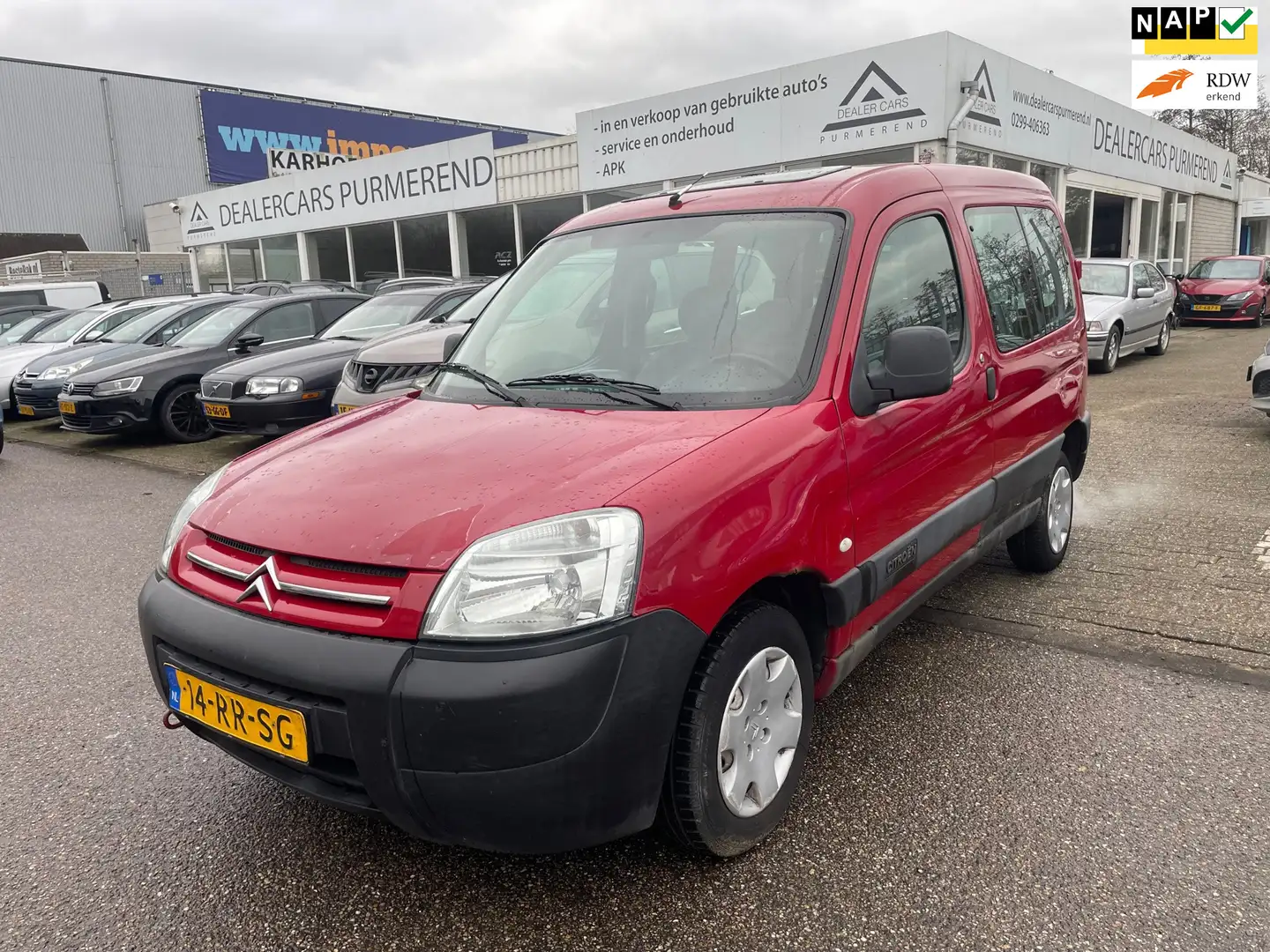 Citroen Berlingo 1.4i Cinqspace Rood - 1
