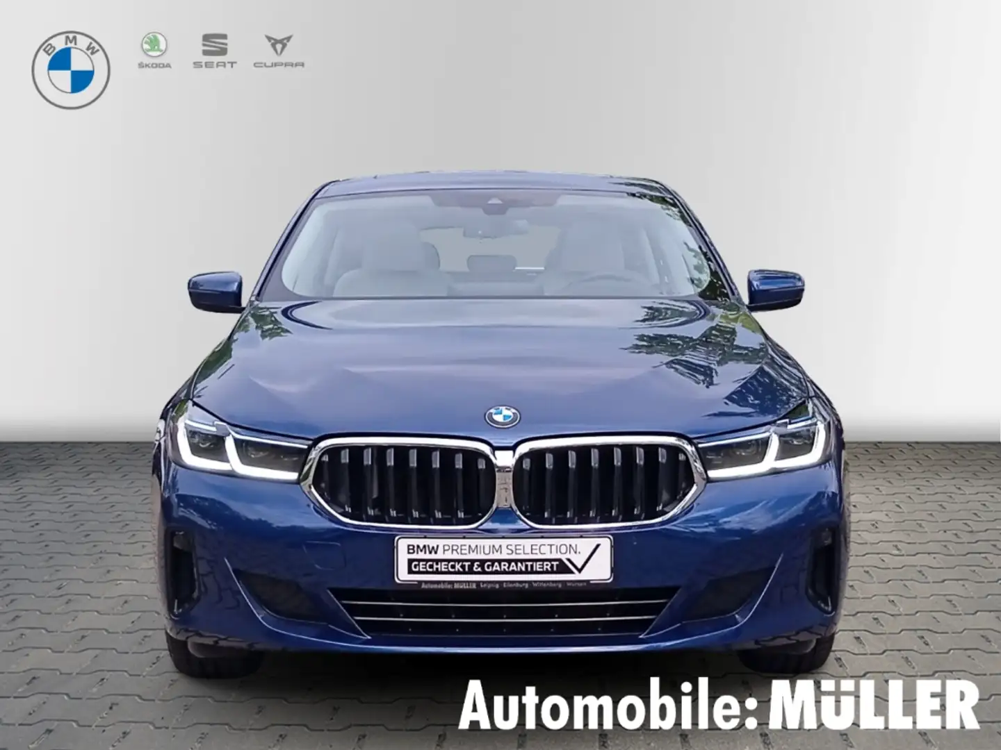 BMW 620 Gran Turismo d*Laser*AHK*SoftClose*Pano*HuD*HiFi* Blau - 2