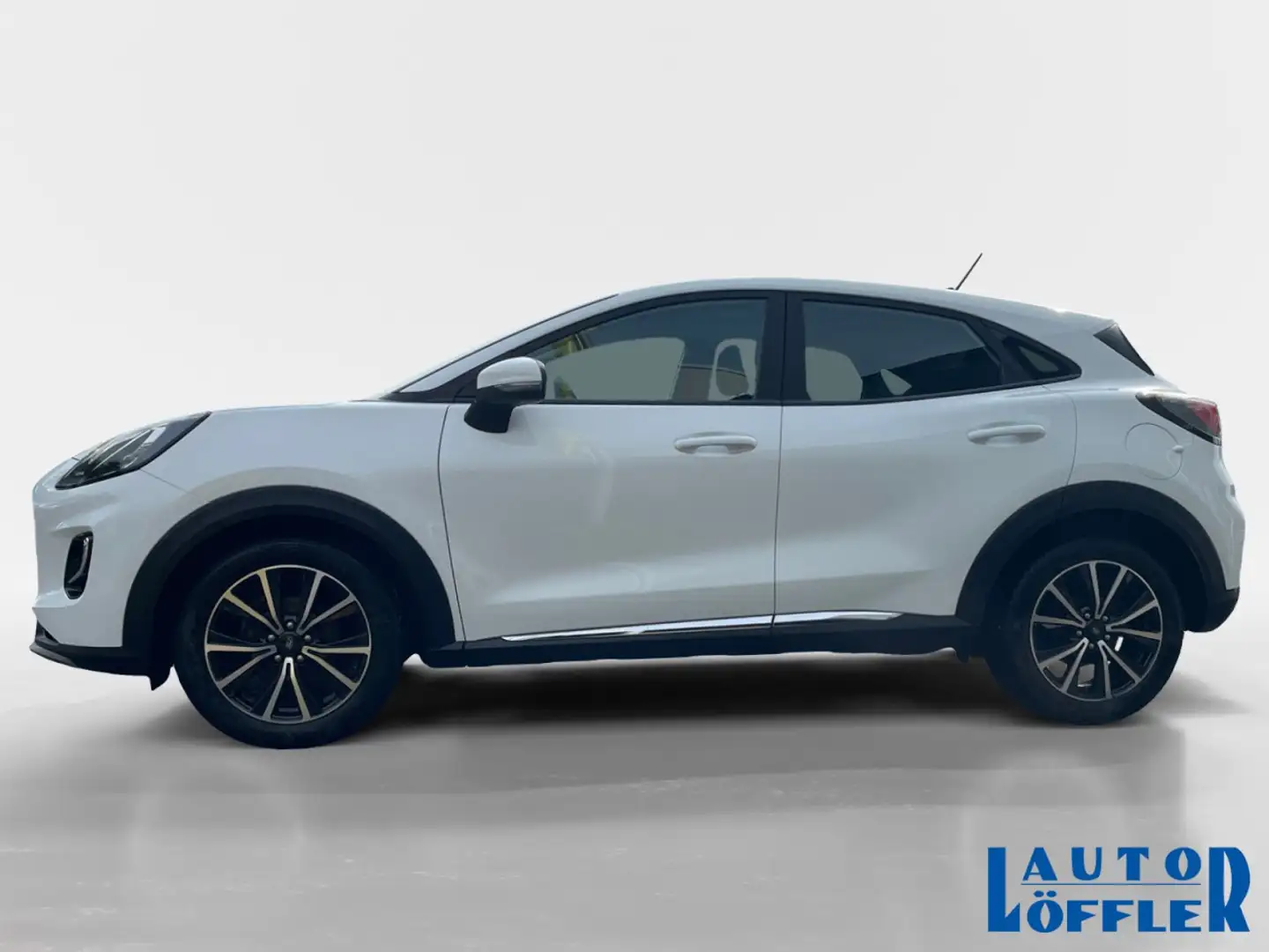 Ford Puma 1.0L MHEV TITANIUM DESIGN PDC AHK SHZ Klima Navi Weiß - 2