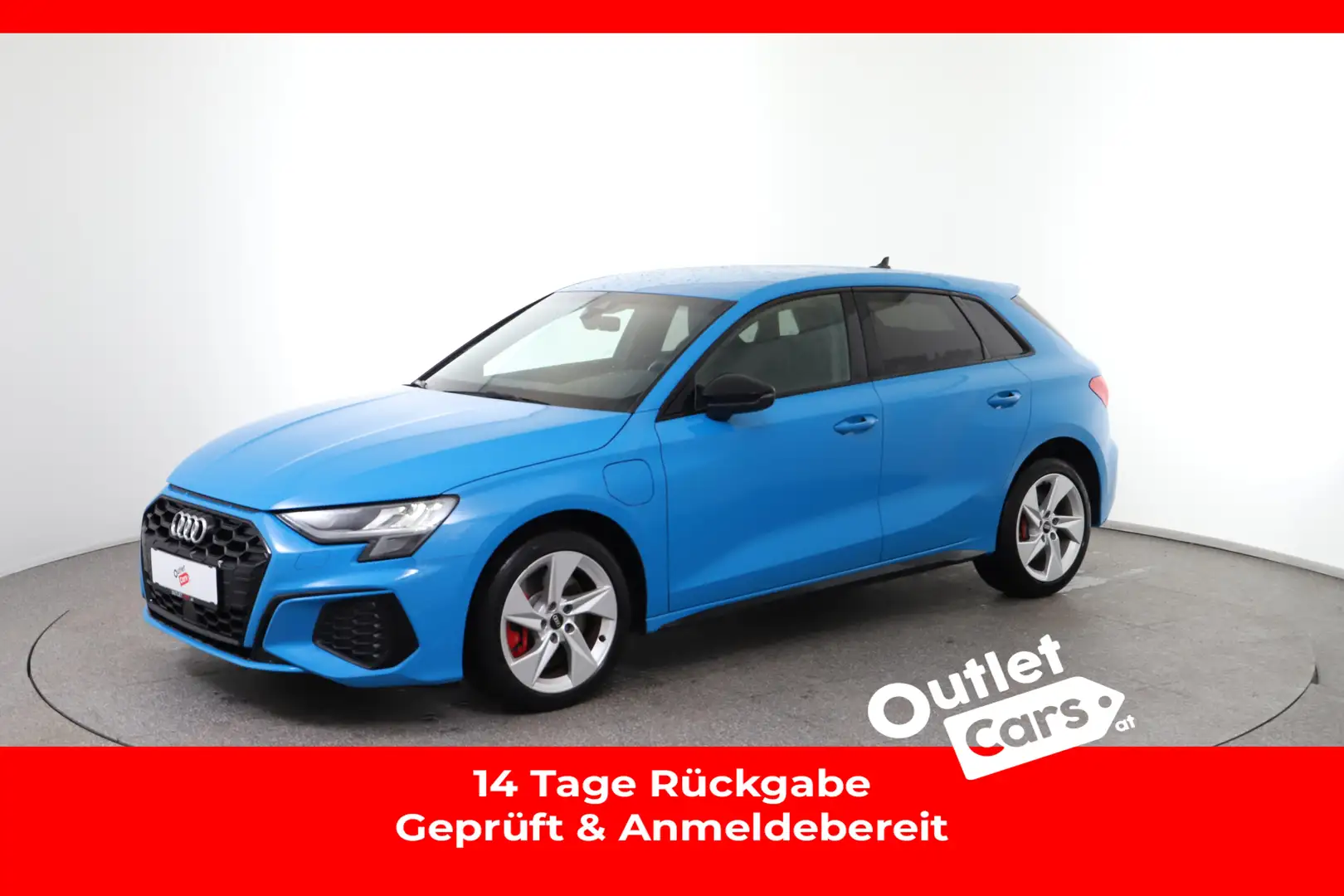 Audi A3 SB 45 TFSI e S-Line NAVI+RFK+VIRTUAL-DISPLAY Blau - 1