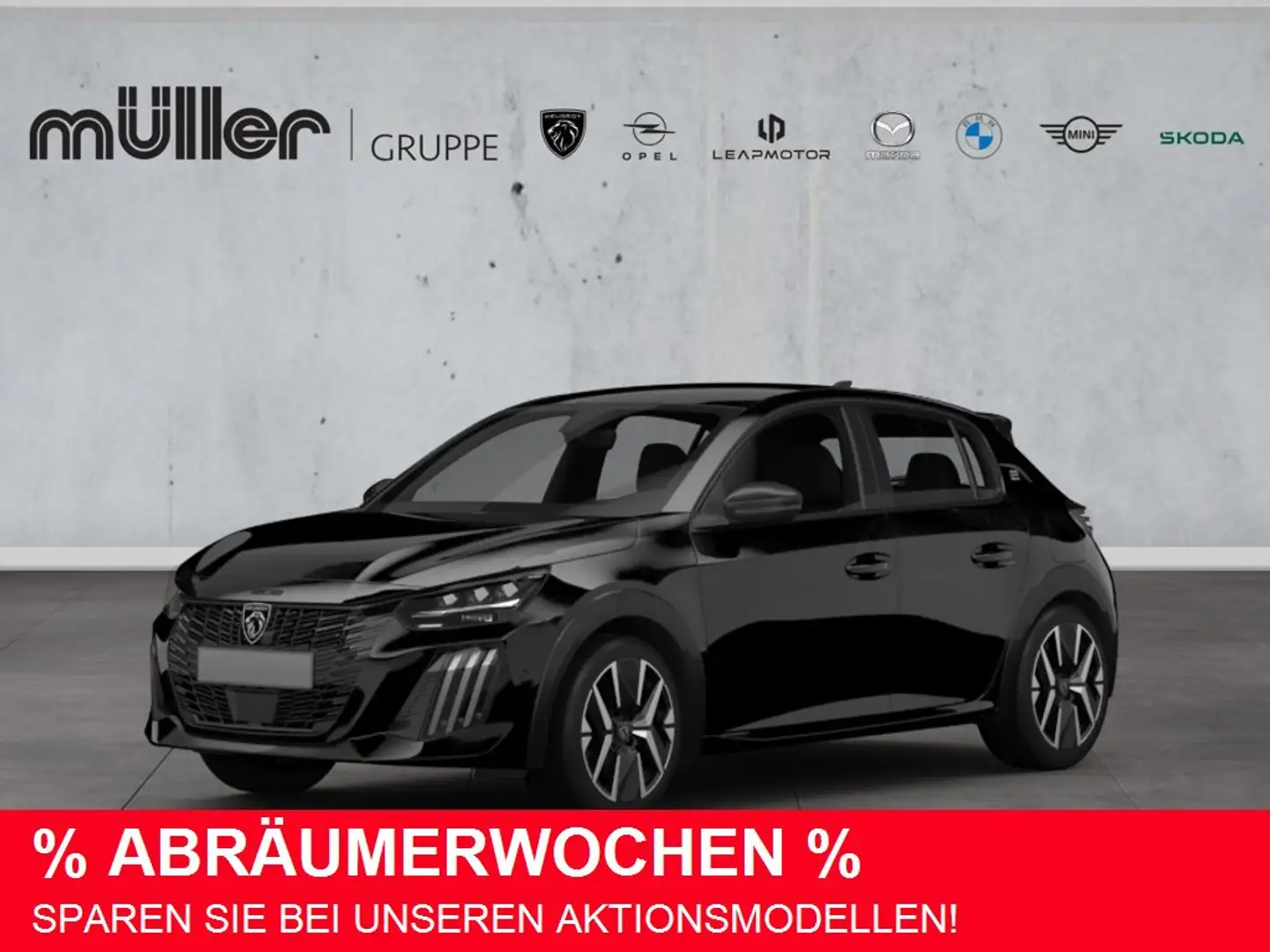 Peugeot 208 GT HYBRID 145 e-DSC6 Hybrid 136 GT Schwarz - 1