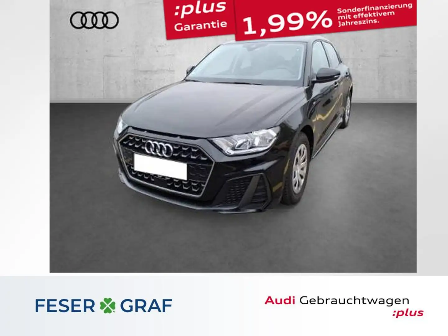 Audi A1 Sportback 25 TFSI S-line Stronic Nero - 1