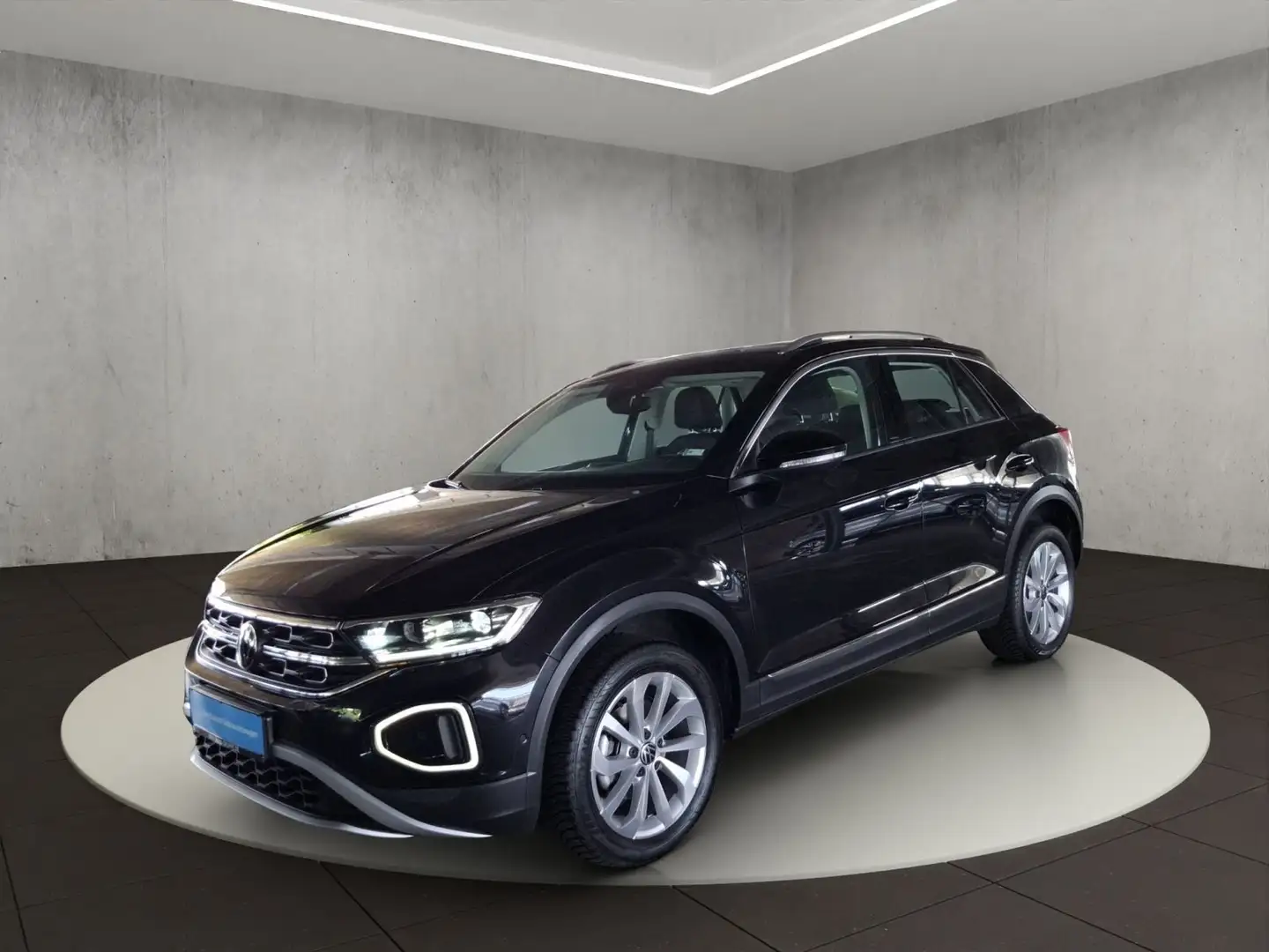 Volkswagen T-Roc Style 1.5 l TSI OPF 110 kW (150 PS ) 7-Gan Schwarz - 1