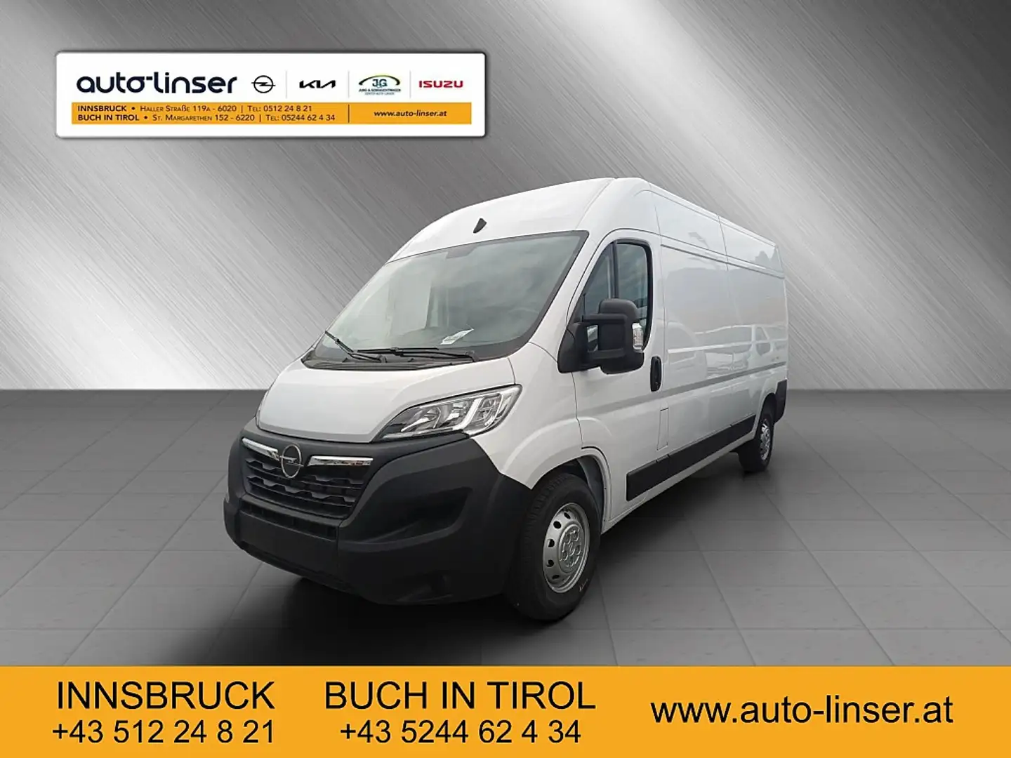 Opel Movano Movano L3H2 BlueHDi 140 S&S 3,5t+ Weiß - 1