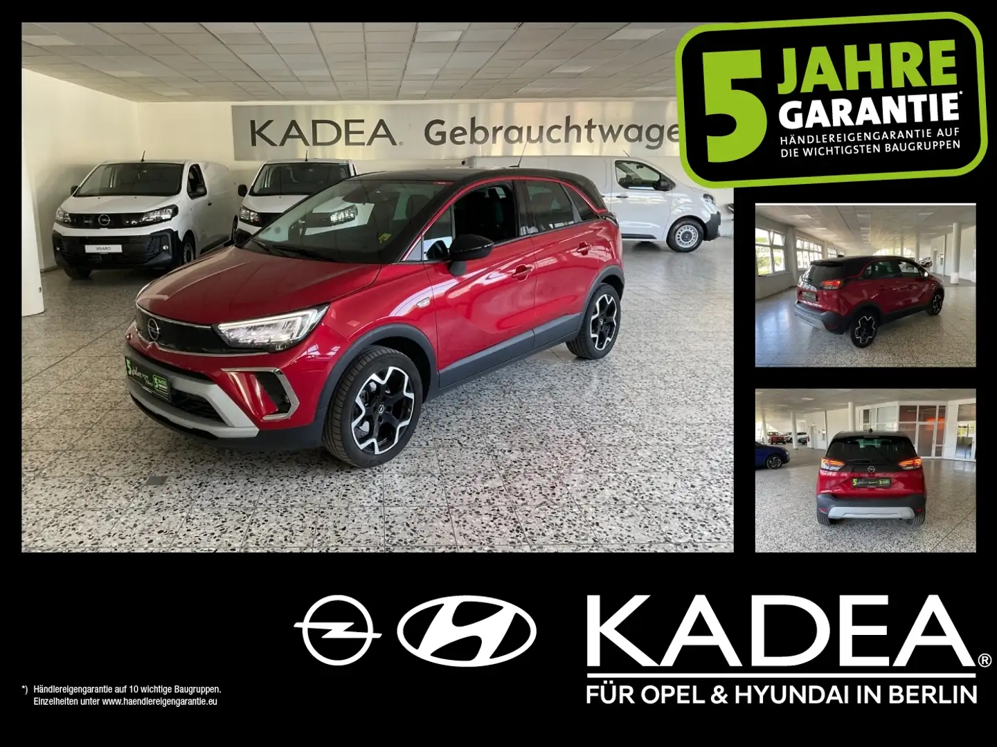 Opel Crossland 1.2 Turbo GS Line AUTOMATIK, MirrorLink Rot - 1