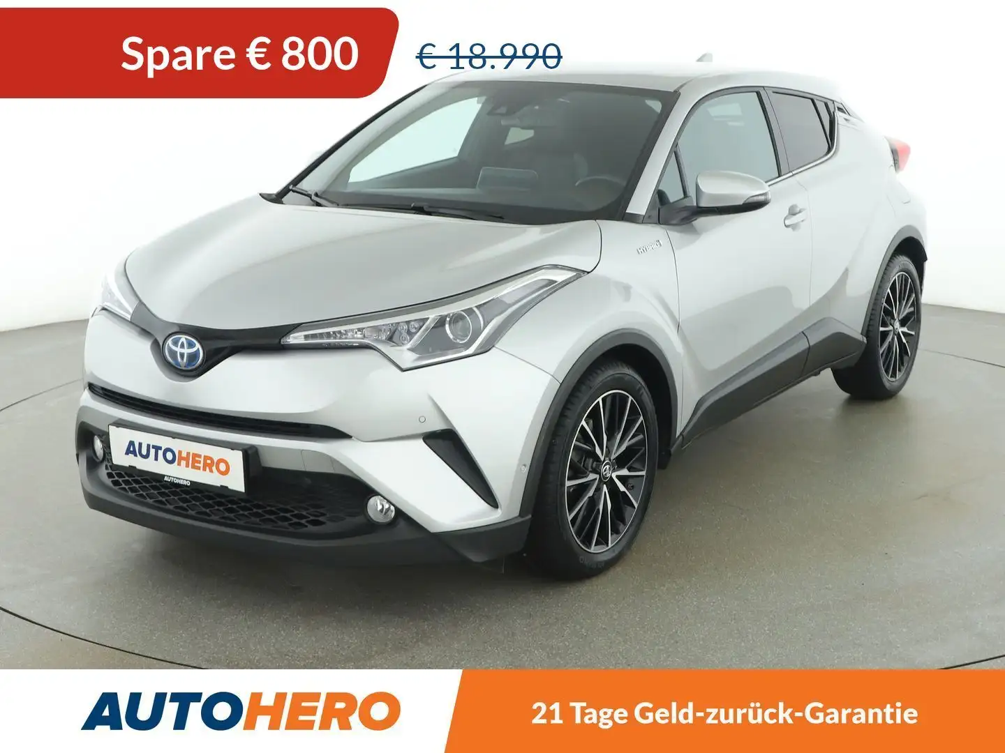 Toyota C-HR 1.8 Hybrid C-HIC Grau - 1