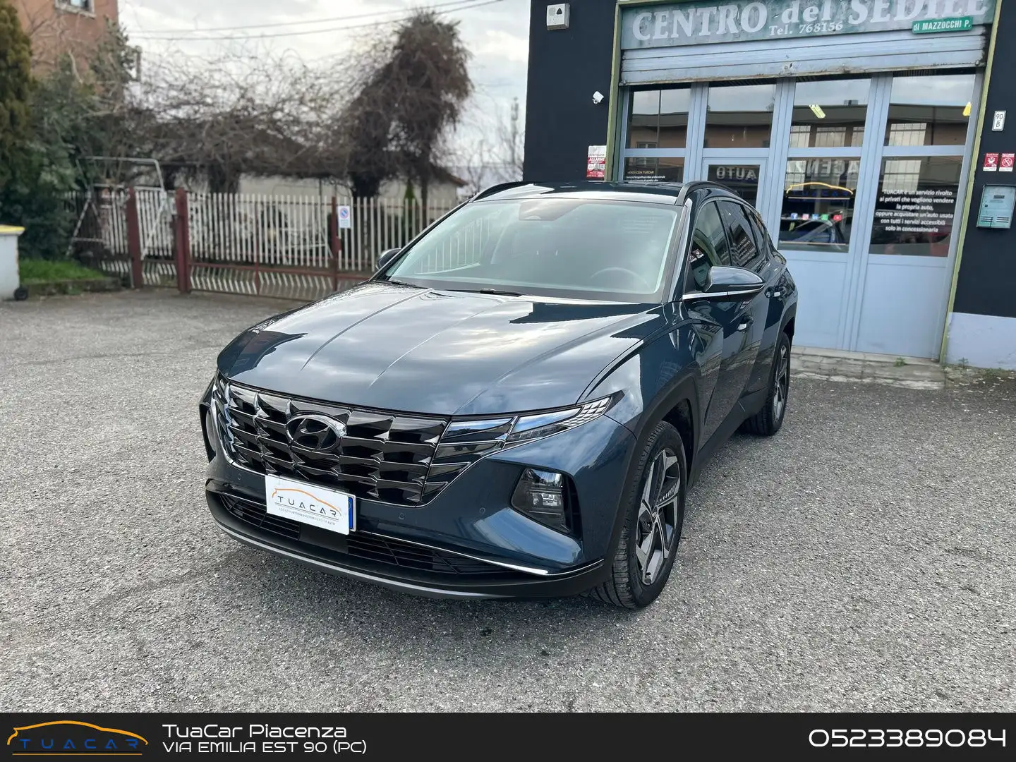 Hyundai TUCSON Exellence 1.6 T-GDI HEV Blu/Azzurro - 1