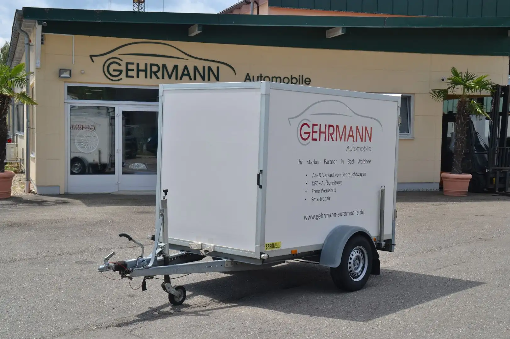 Overig SPROLL Kofferanhänger 1500Kg, Zurrösen, TÜV - 1