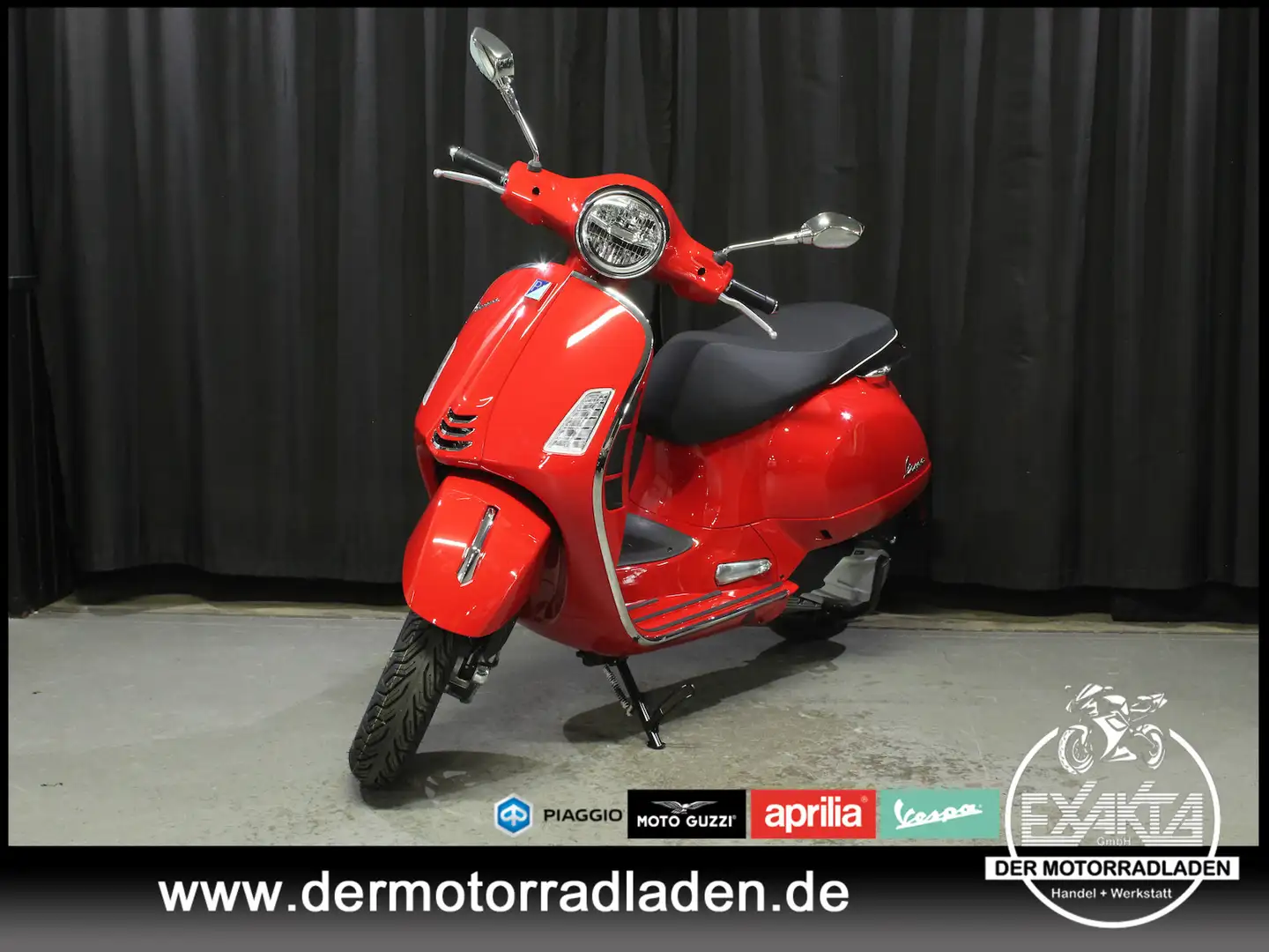 Vespa GT GTS 310 SUPER E5+ ROSSO CORAGG Rojo - 1