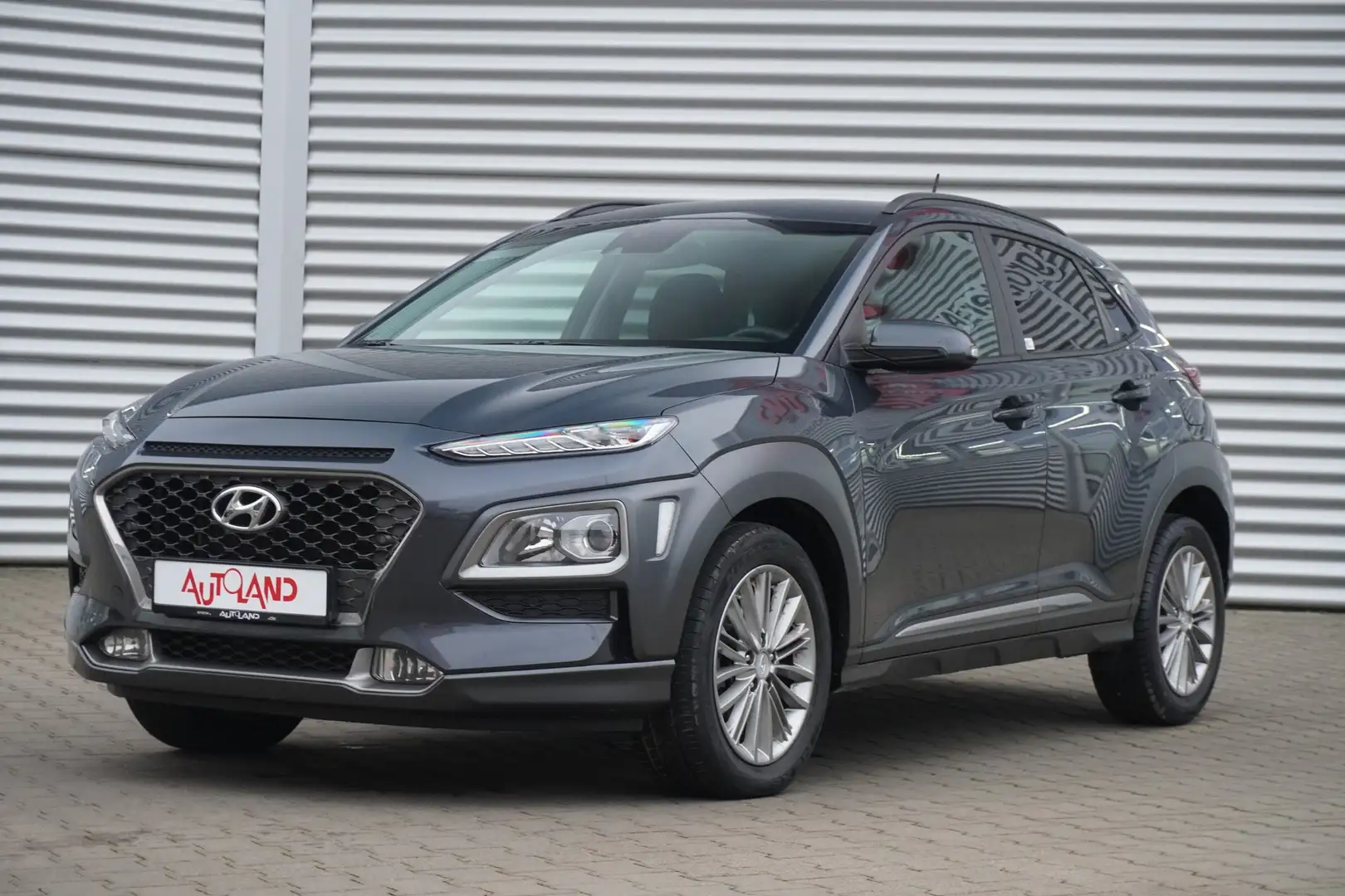 Hyundai KONA 1.0 T-GDI AAC ALU PDC SHZ Keyless Android Aut Grau - 2