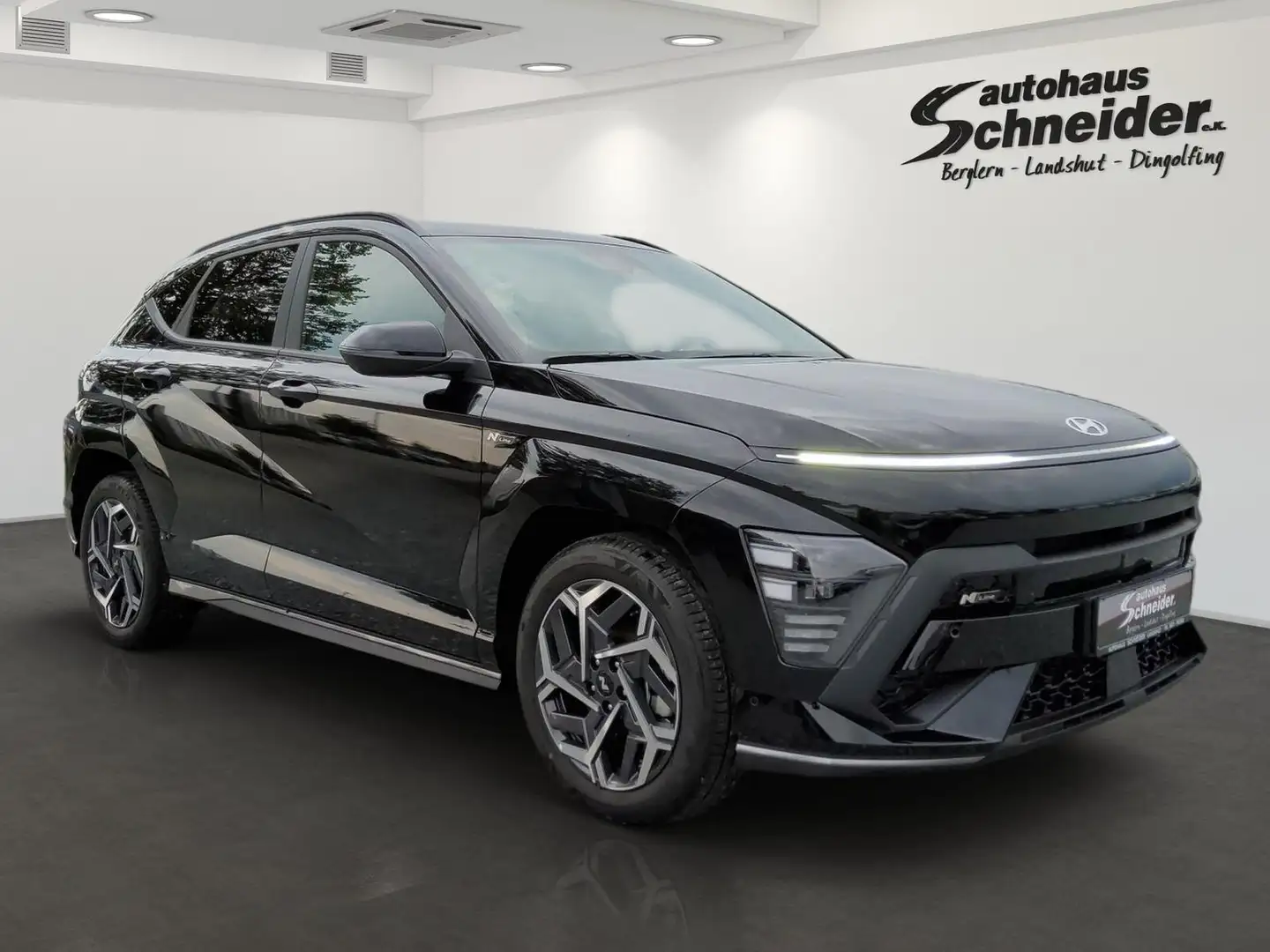 Hyundai KONA 1.6 TGDi 7DCT N-Line 4WD LED/RFK/EHK Schwarz - 2