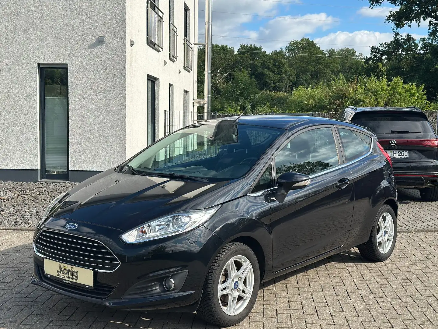 Ford Fiesta Titanium*1.Hand*12 M. Garantie* Schwarz - 2