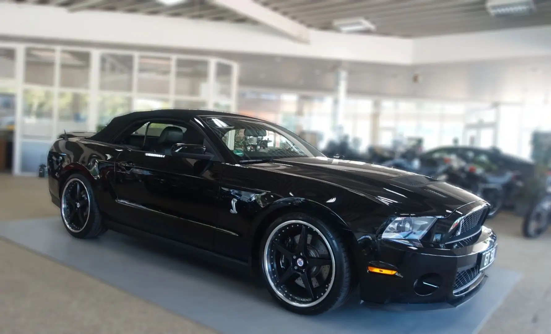 Ford Mustang Shelby 5.4 V8 GT500 Cabrio SVT;  EZ DTL! Noir - 1