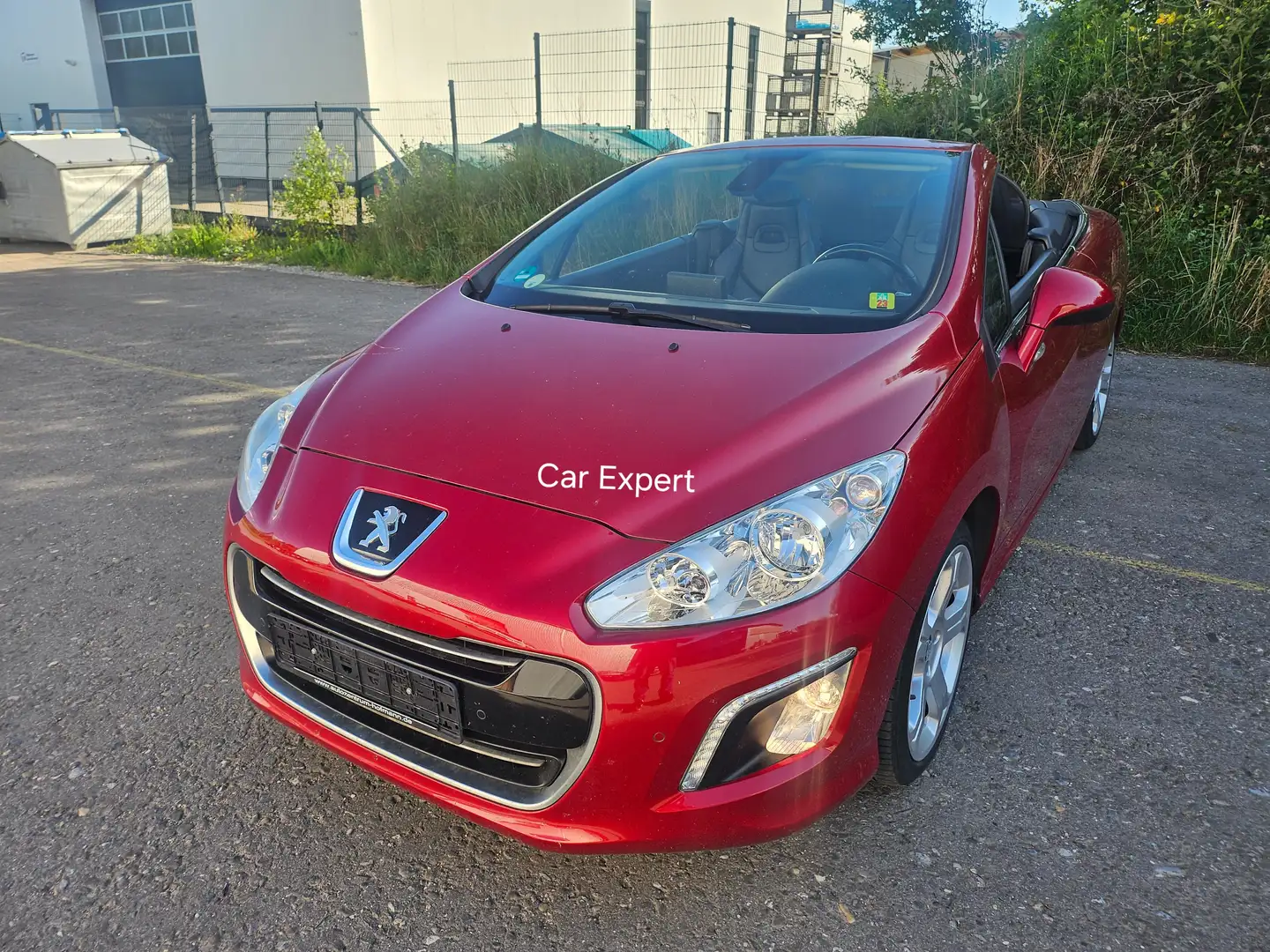 Peugeot 308 Allure,1Hand,Navi,Leder,Sport,CD,SHZ,Alu,AHK,PDC Rot - 1