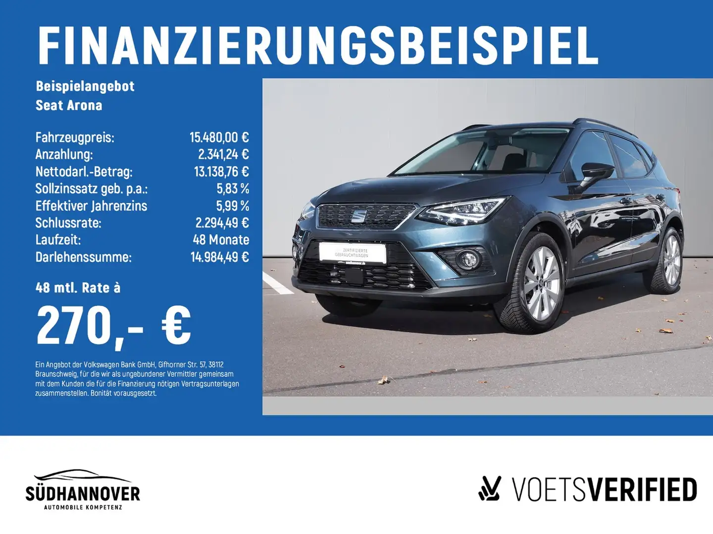 SEAT Arona Style 1.0 TSI DSG KLIMA+LED Gris - 2