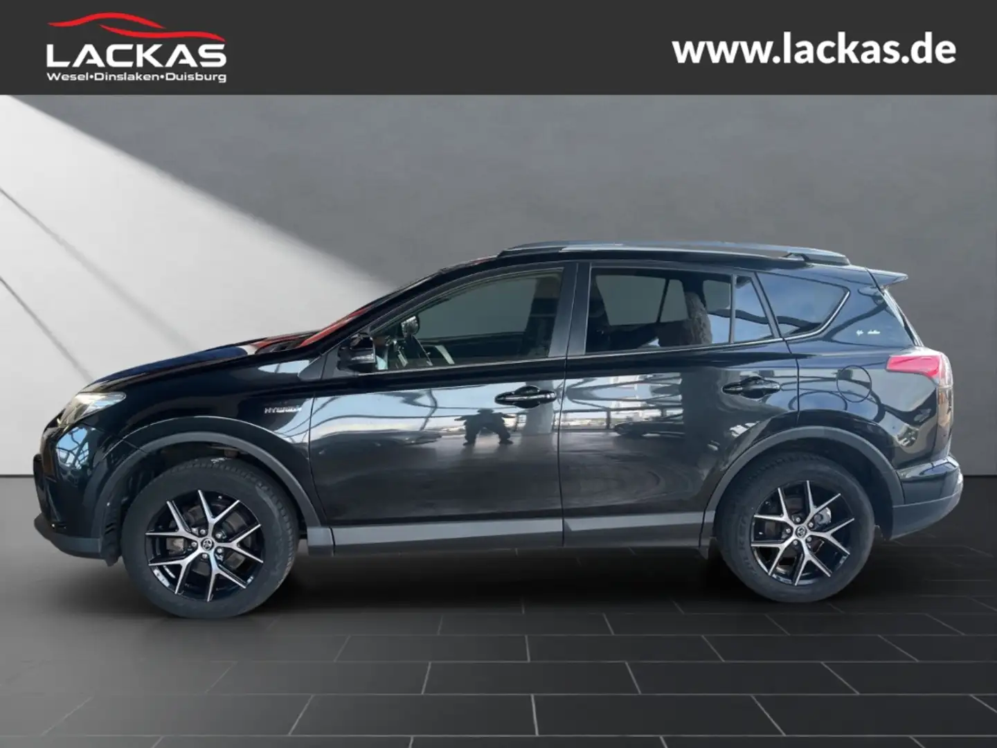 Toyota RAV 4 Hybrid Style Selection 2.5 VVT-i Edition S+*KLIMAA Schwarz - 2
