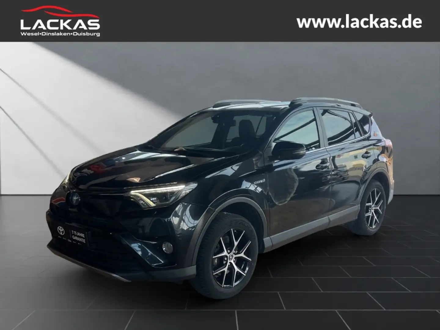 Toyota RAV 4 Hybrid Style Selection 2.5 VVT-i Edition S+*KLIMAA Schwarz - 1