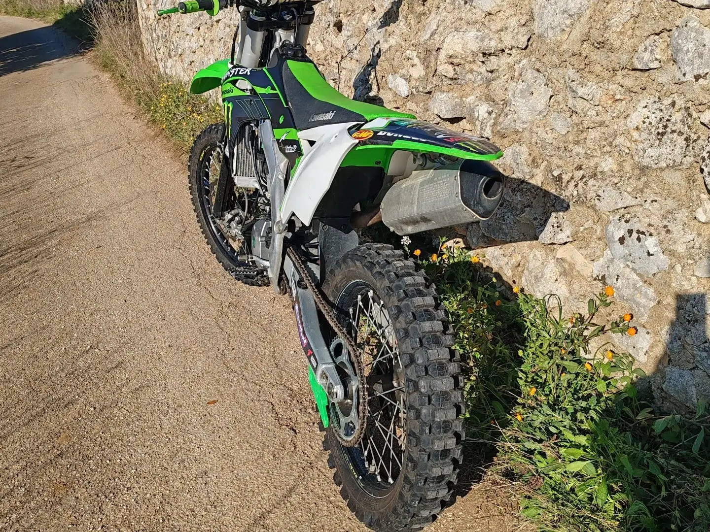 Kawasaki KX 250 f Zielony - 2