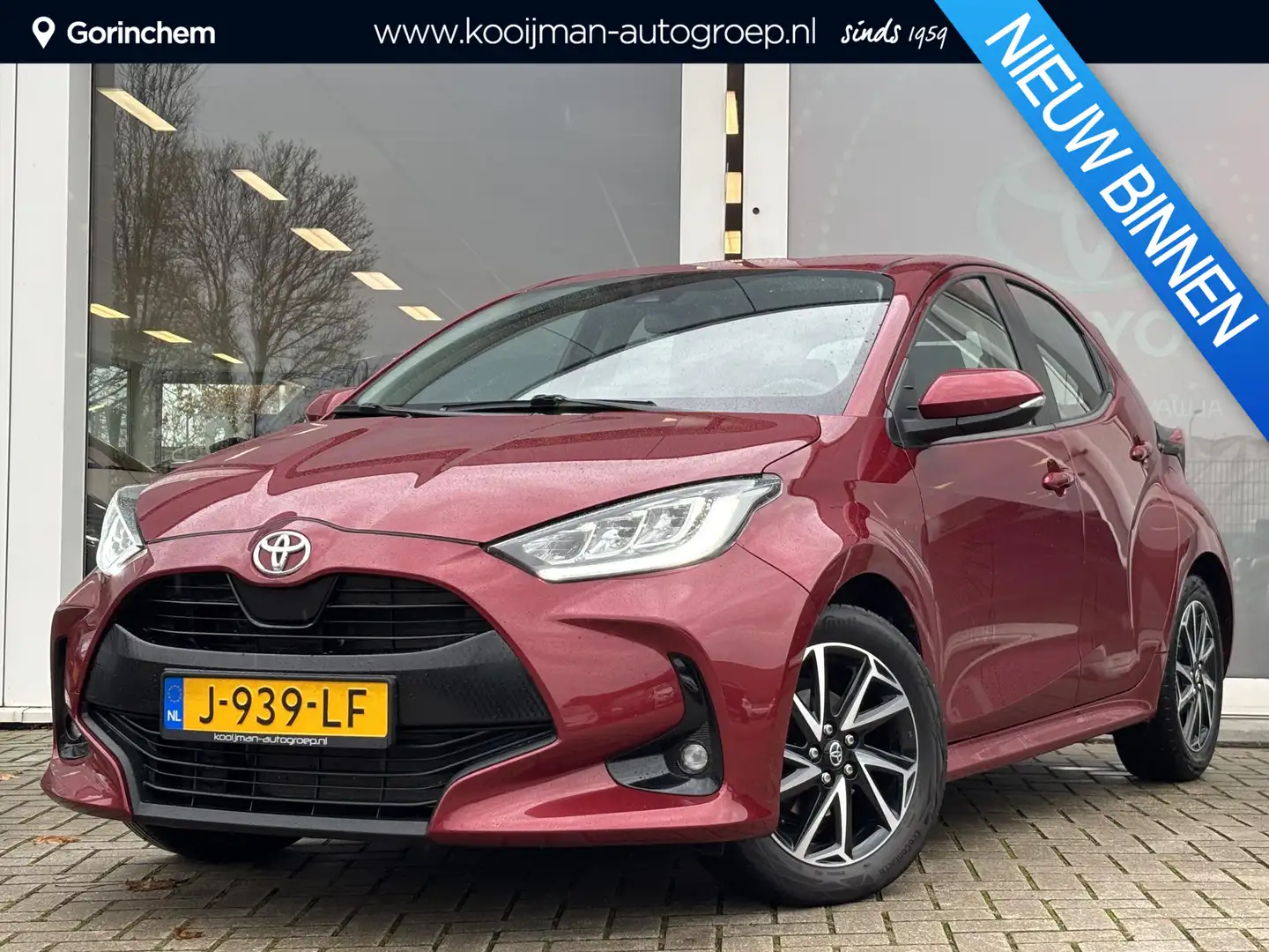 Toyota Yaris 1.5 VVT-i First Edition | Apple Carplay/Android au Rouge - 1
