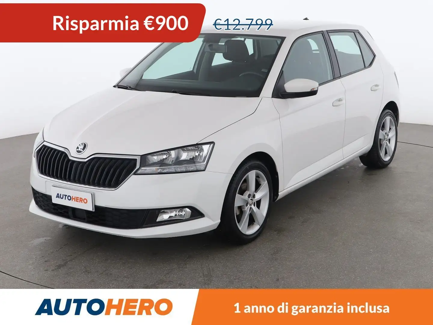 Skoda Fabia 1.0 MPI Design Edition 60 CV Bianco - 1