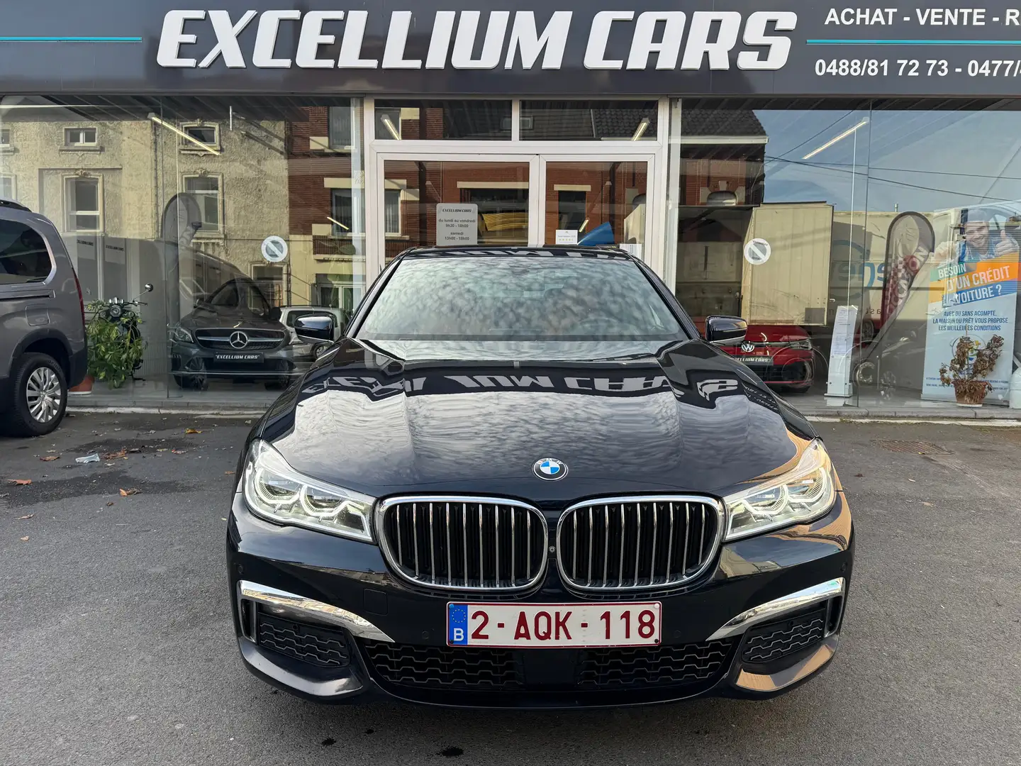 BMW 730 dXAS Toit Ouvert Camr360 Feux Led Carnet Bleu - 2