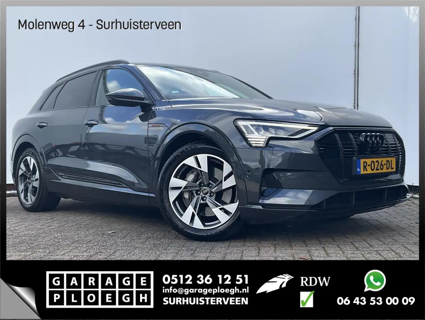 Audi Q8 55 quattro Advanced Edition Plus 95kWh 1eig Trekha Grijs - 1