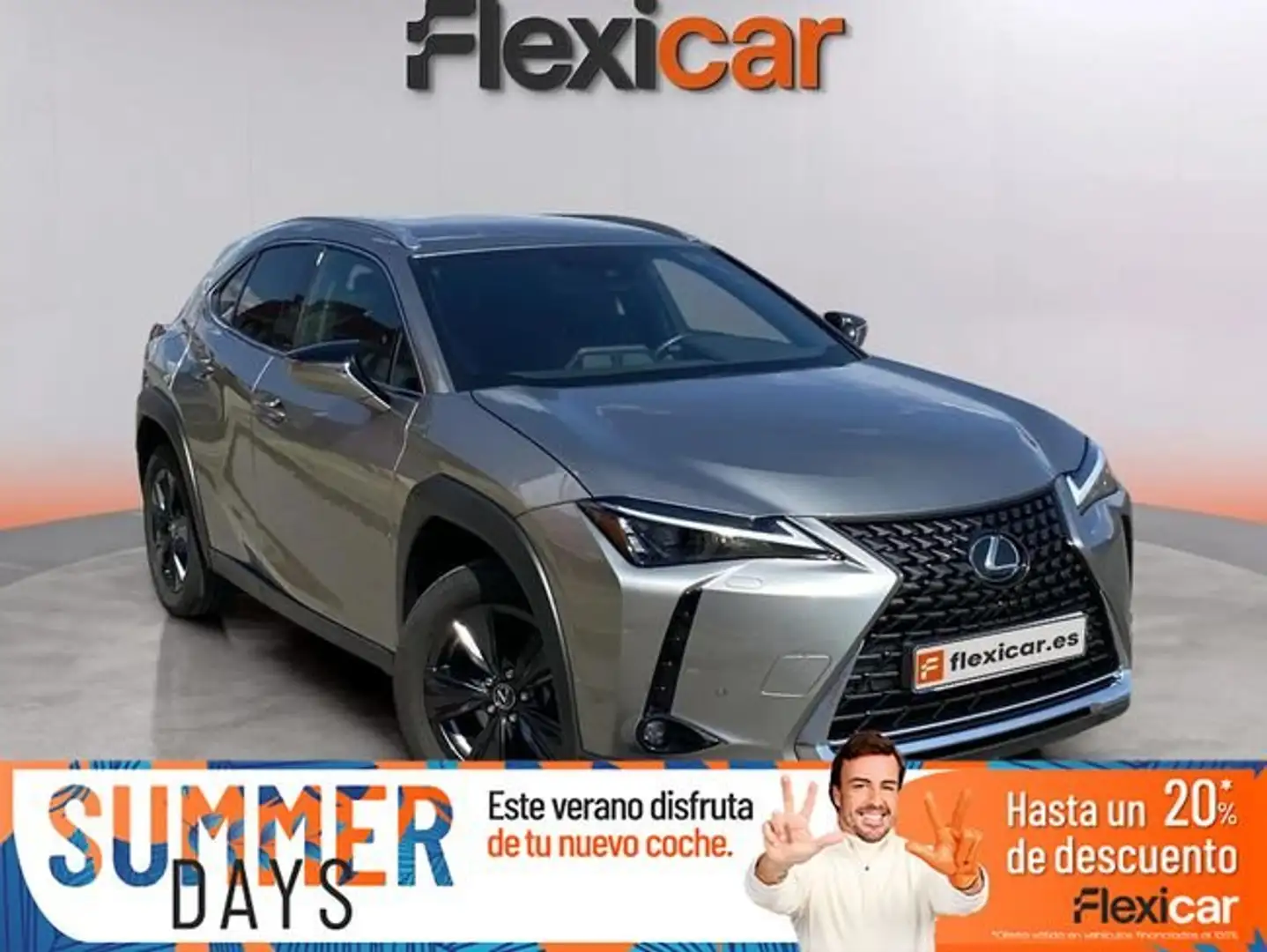 Lexus UX 250h 2.0 Business Gris - 1
