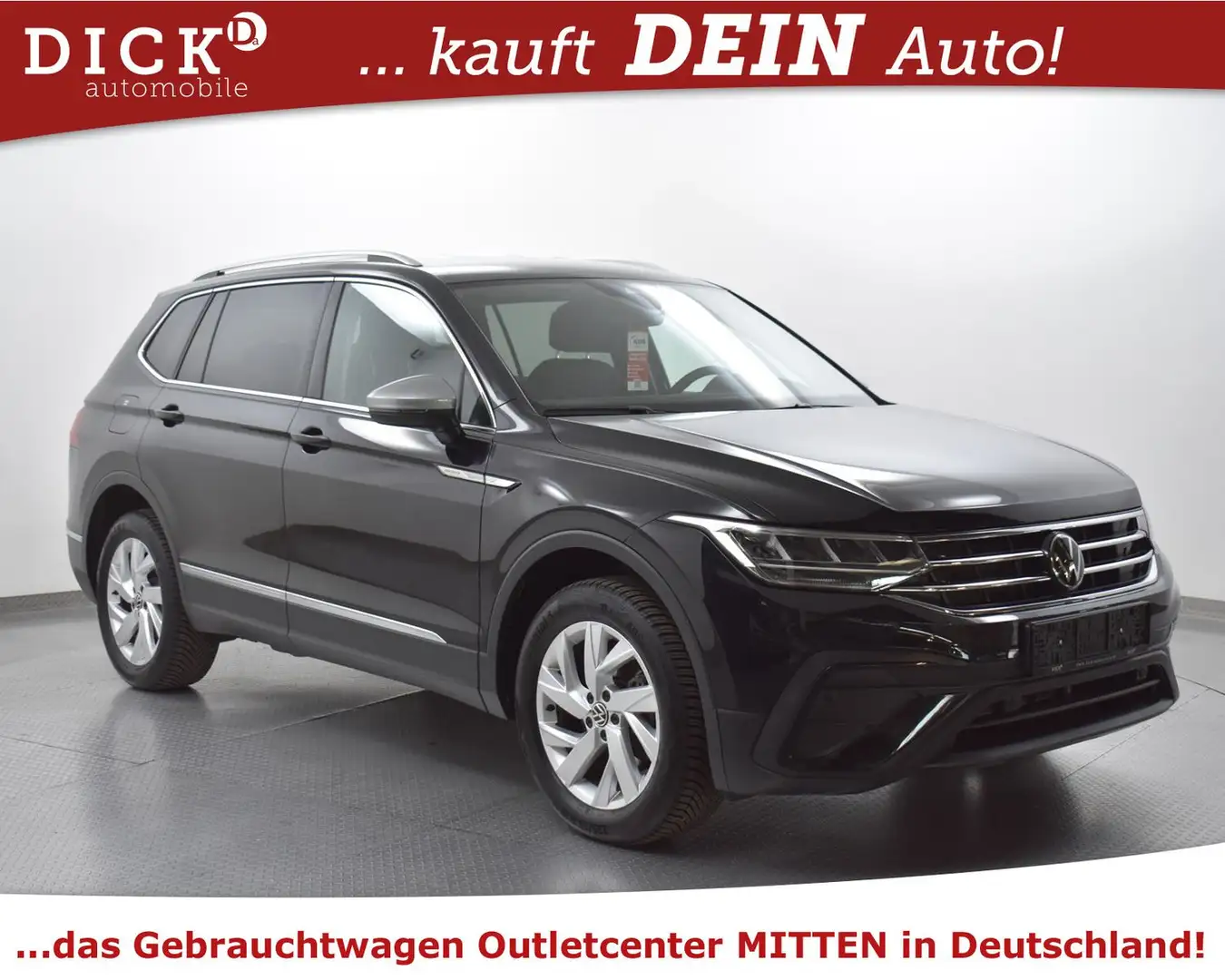 Volkswagen Tiguan Allspace Tiguan Allsp1.5 TSI Life 7SIT+VIRTU+LED+SHZ+AHK+ Schwarz - 1