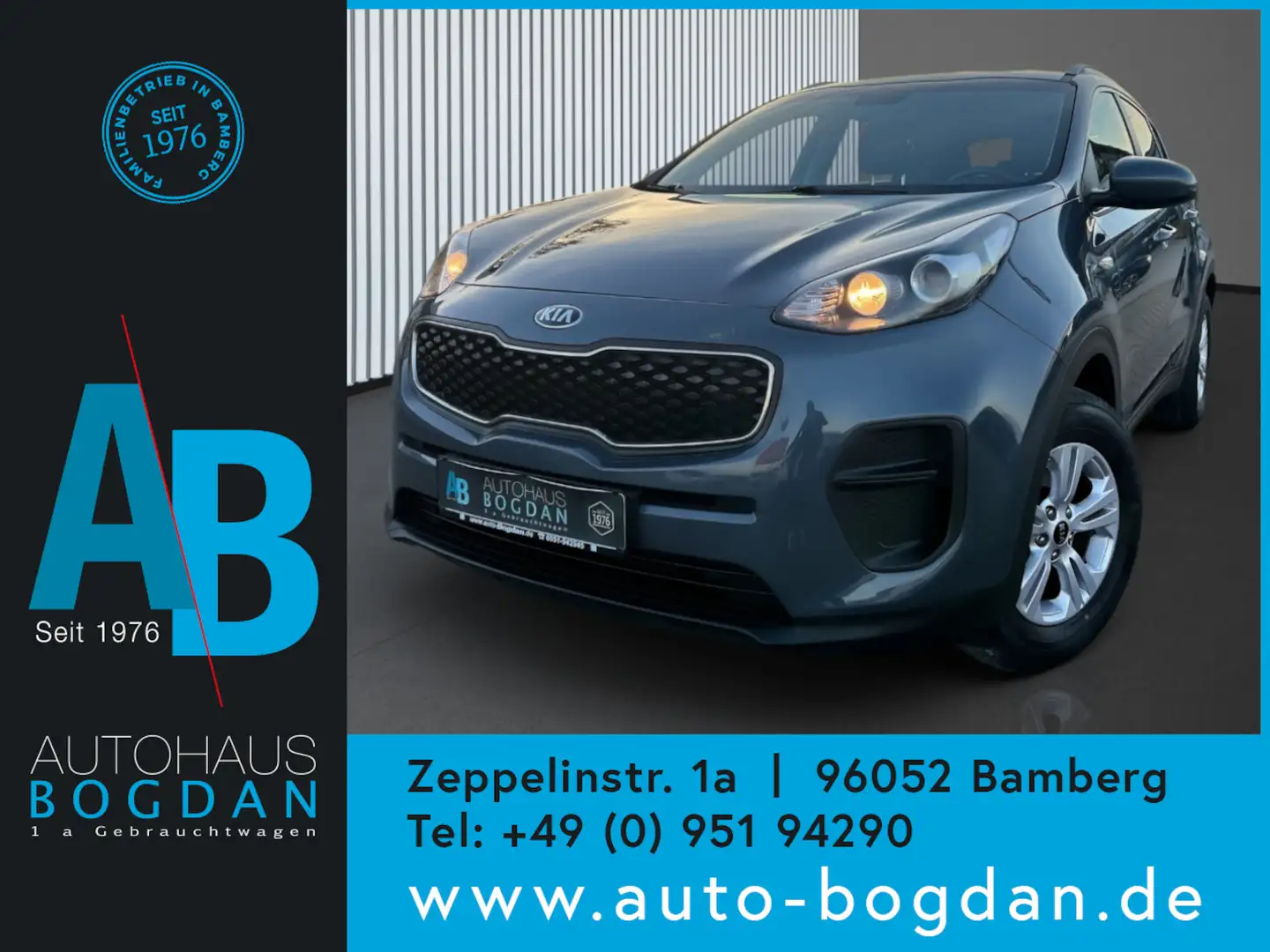 Kia Sportage Edition *4xSHZ*PDC*Lenkrad beheiz.*Tempomat Blau - 1