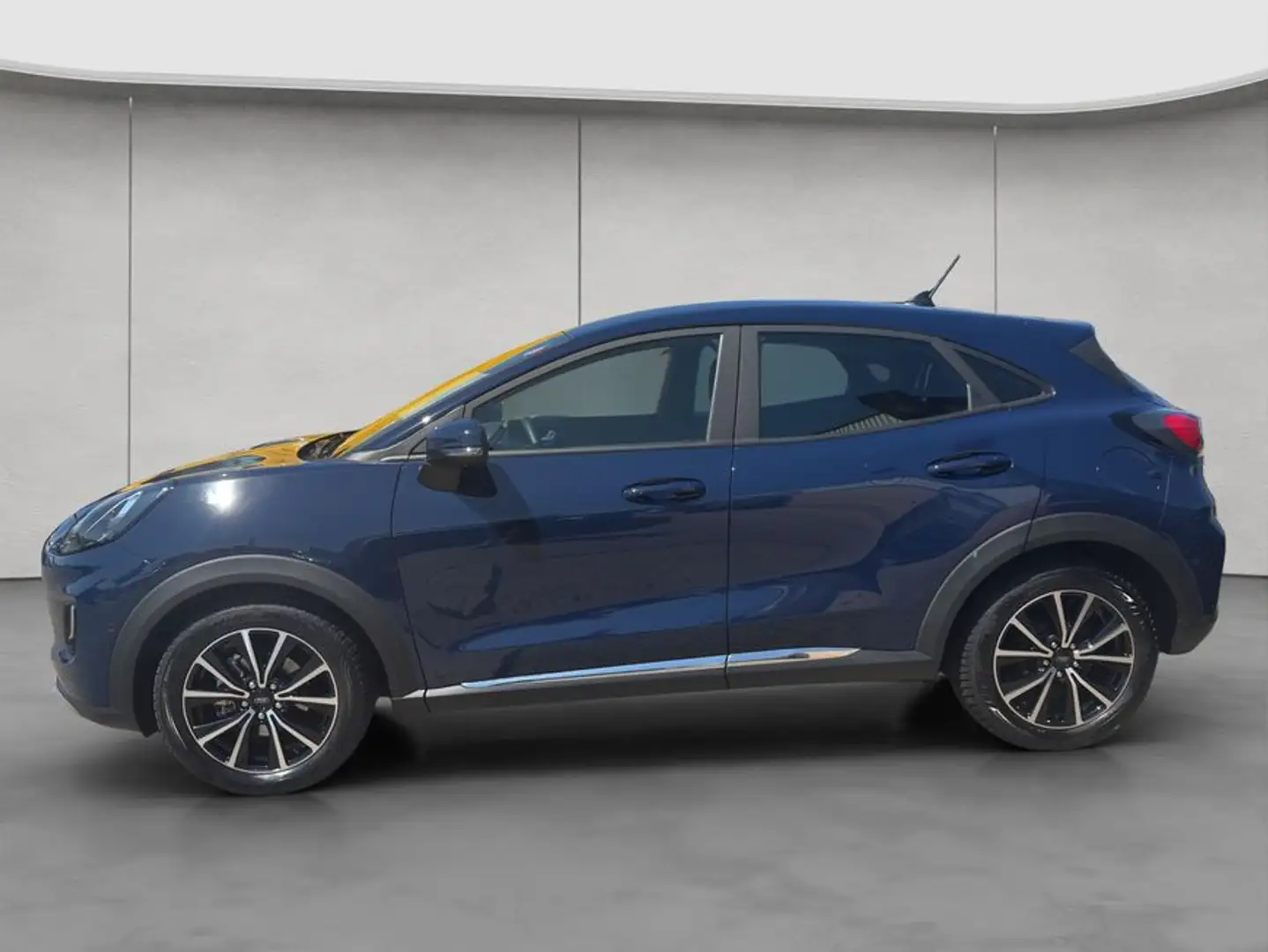Ford Puma 1.0 EcoBoost Hybrid Aut. TITANIUM Blau - 2