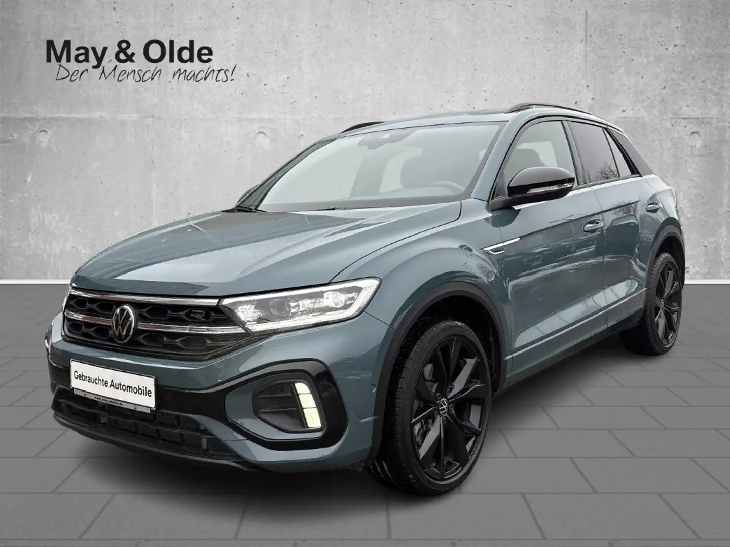 Volkswagen T-Roc R-Line SHZ RFK ACC LED Digitales Cockpit El. Heckk Blau - 1