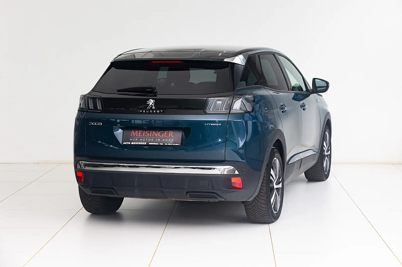 Peugeot 3008 Hybrid 300 e-EAT8 Allure Aut. Blau - 2