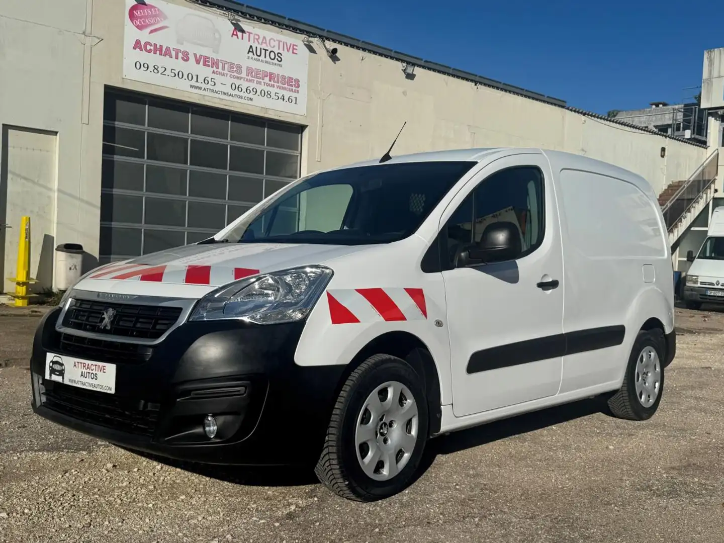 Peugeot Partner Partner II Phase 3 1.6 - 98cv Premium Pack Blanc - 1