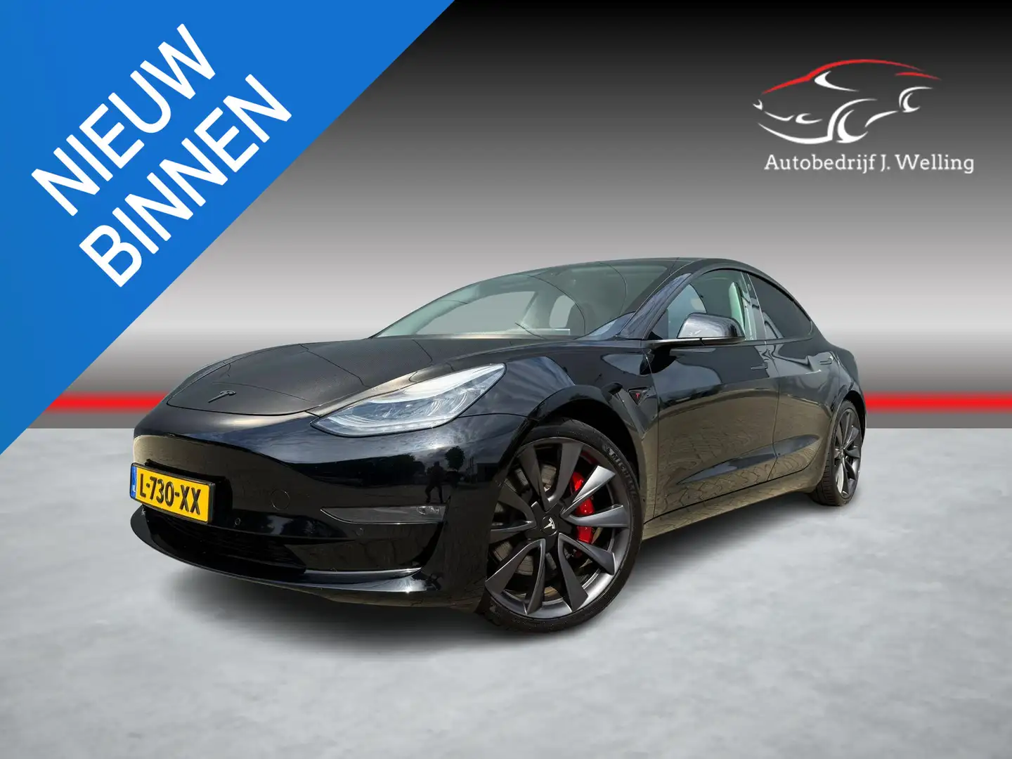 Tesla Model 3 Performance AWD 75 kWh Enhanced autopilot Black - 1