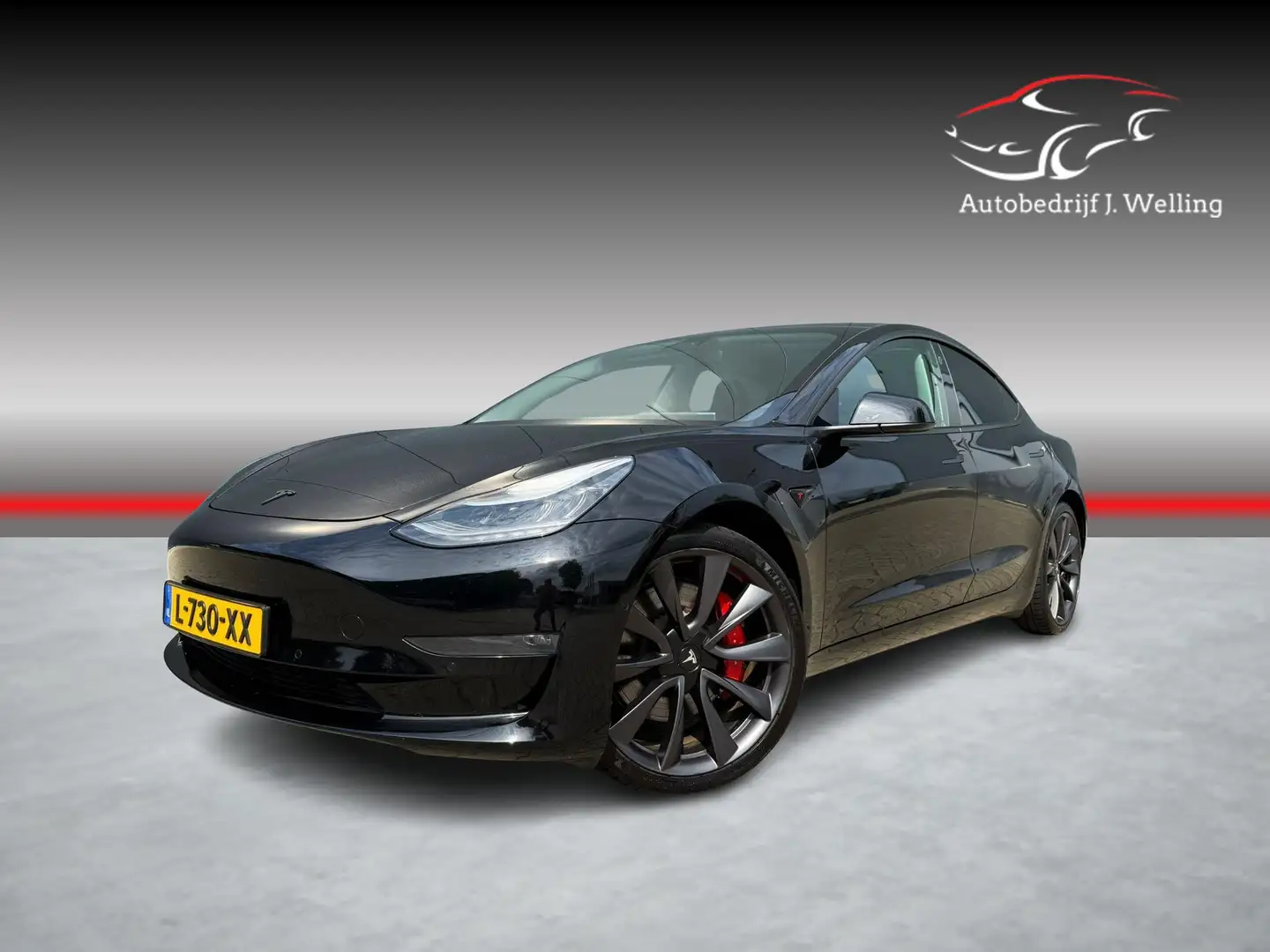 Tesla Model 3 Performance AWD 75 kWh Enhanced autopilot Schwarz - 1