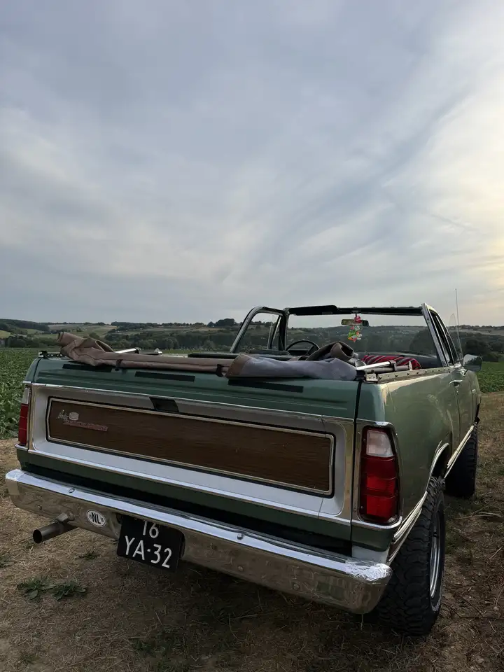Dodge Ramcharger Full Cabrio 4x4 318cui V8 1976, foto 8