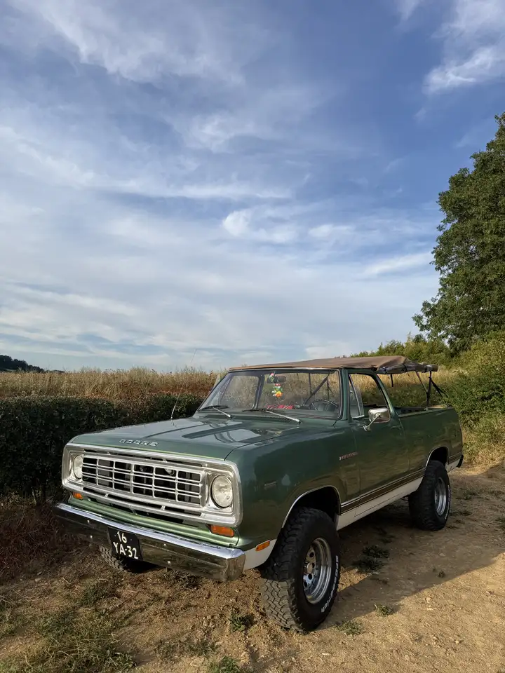 Dodge Ramcharger Full Cabrio 4x4 318cui V8 1976, foto 4