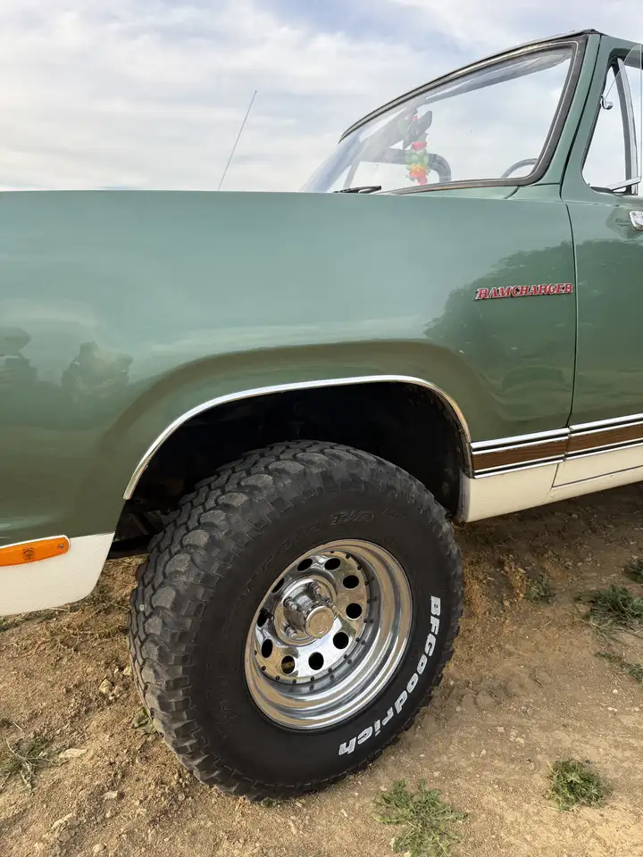 Dodge Ramcharger Full Cabrio 4x4 318cui V8 1976, foto 6