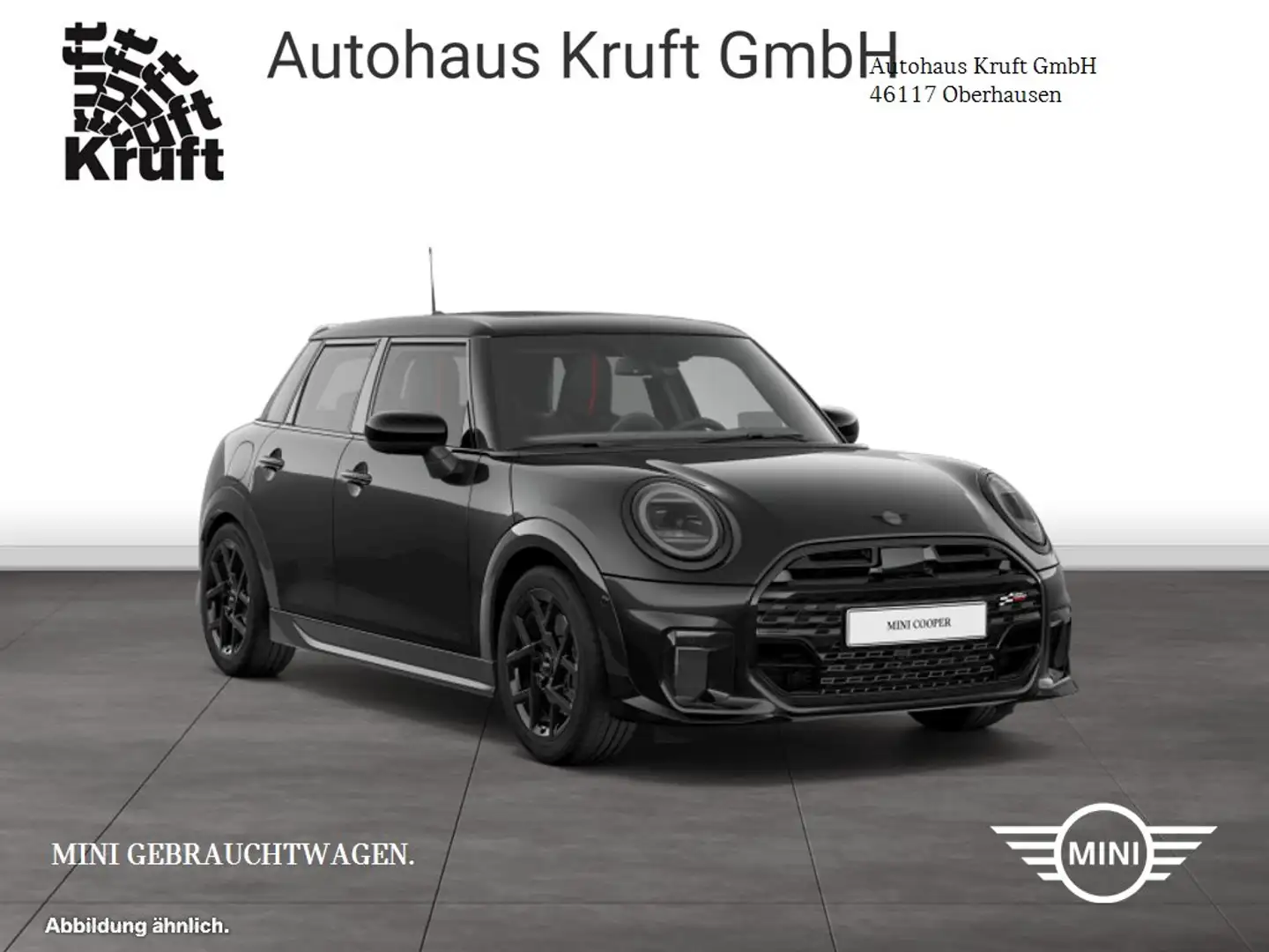 MINI Cooper C 5tür JCW+HUD+PANO+KAMERA+LED+JCW SITZE Negru - 2