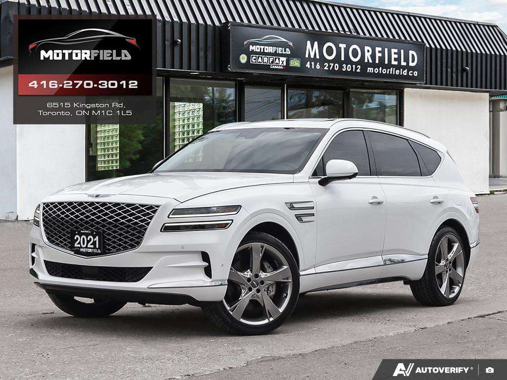 2021 Genesis GV80 3.5T Prestige "One Owner, Nappa Leather, Loaded*