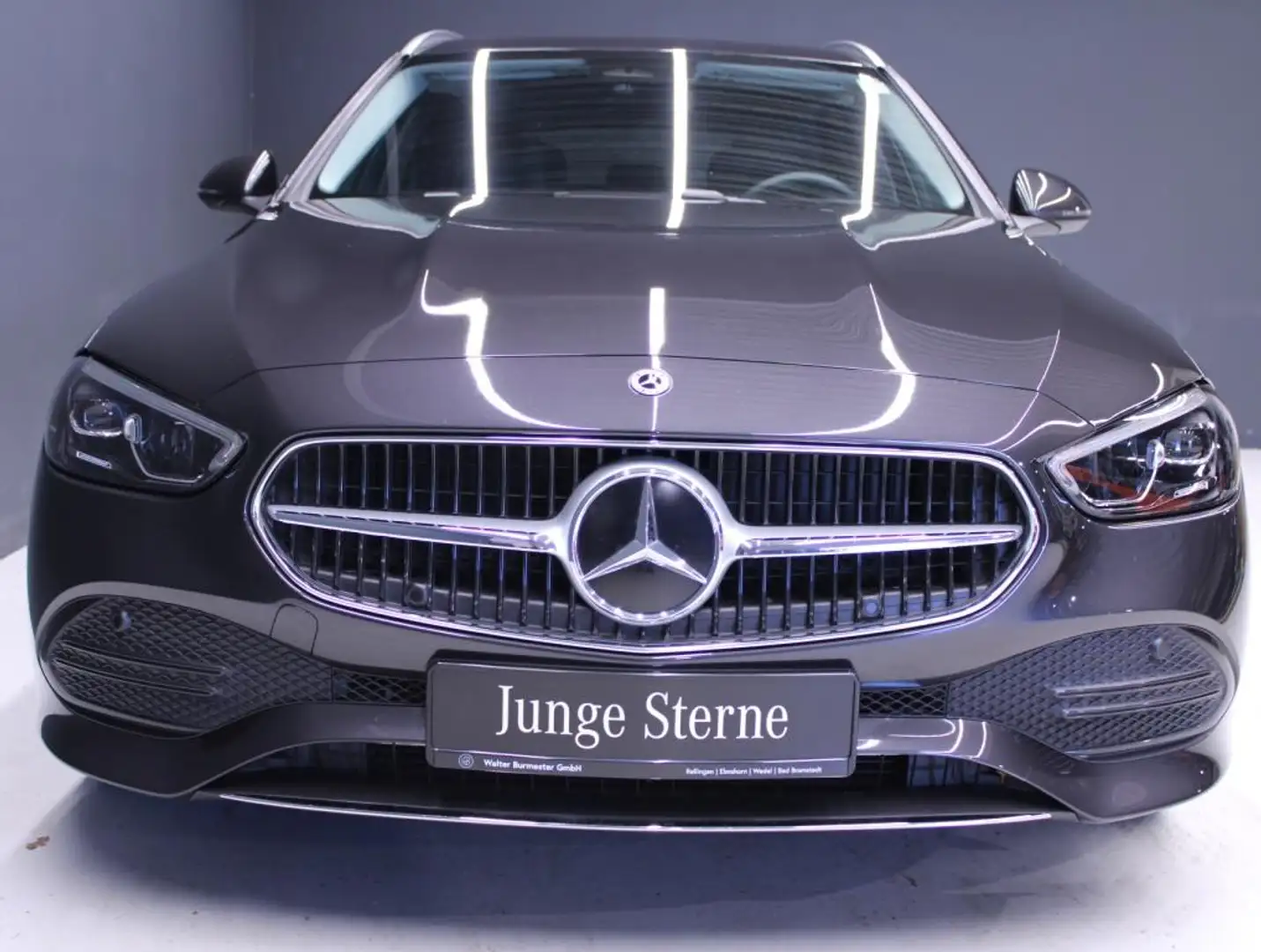 Mercedes-Benz C 220 d T Avantgarde +Navi+AHK+Kamera+MBUX+SHZ Grijs - 2