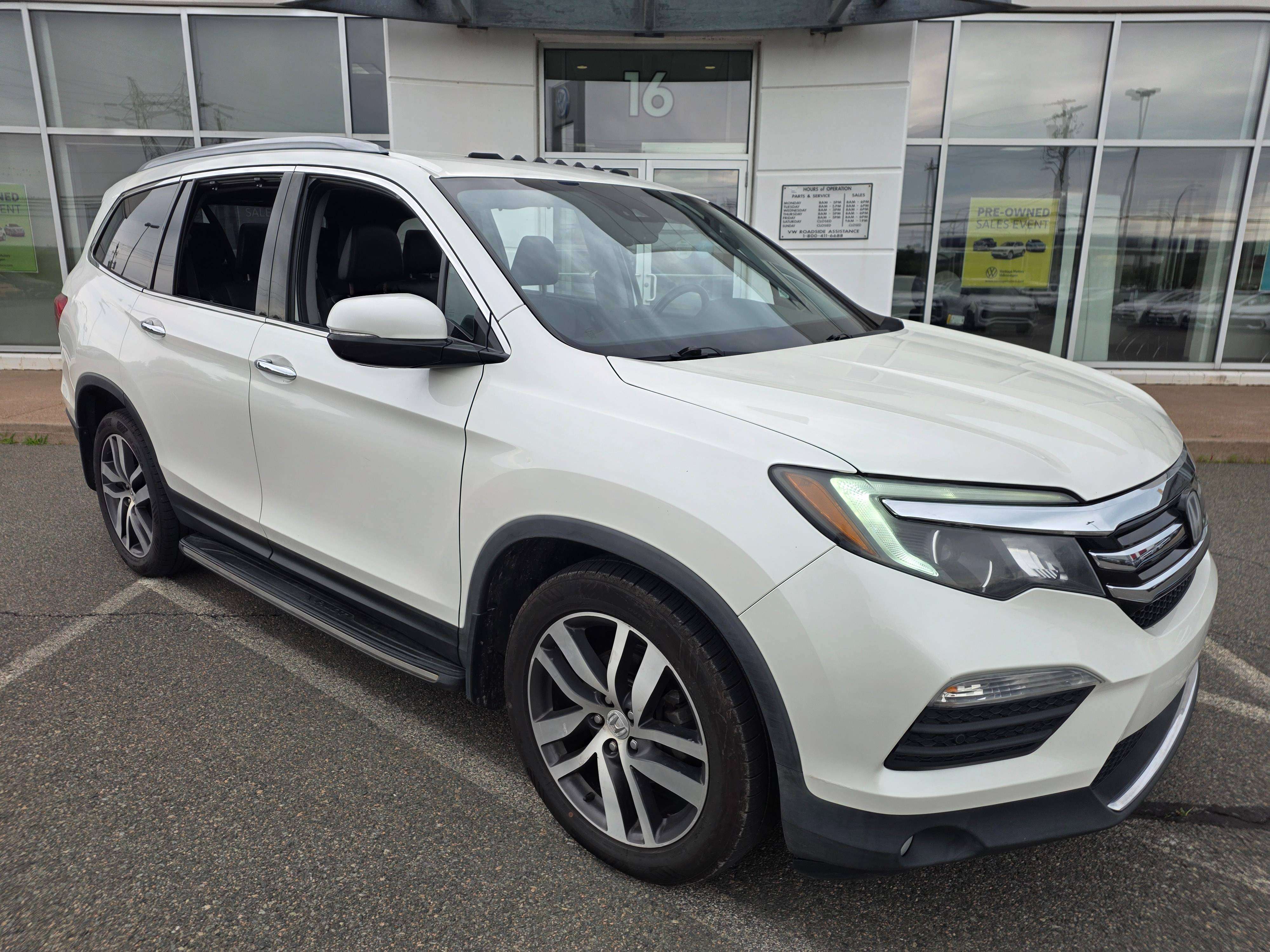 White 2016 Honda Pilot SUV / Crossover All-Wheel Drive Automatic