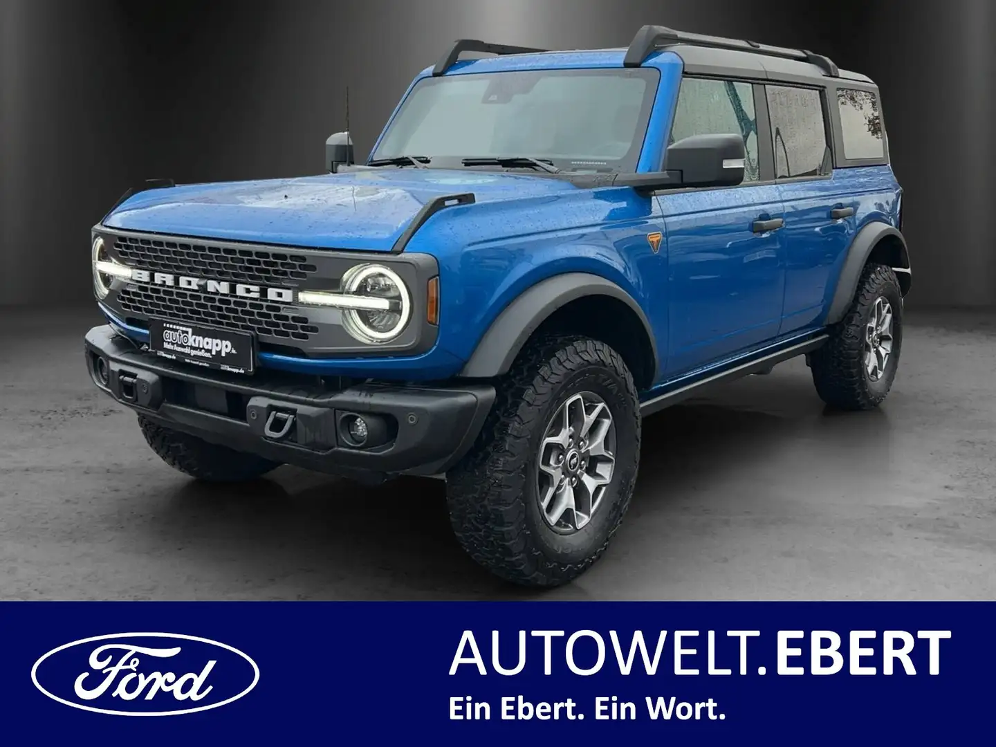 Ford Bronco 2.7 V6 Badlands Navi Sync4 Hifi B&O Kamra Чорний - 1