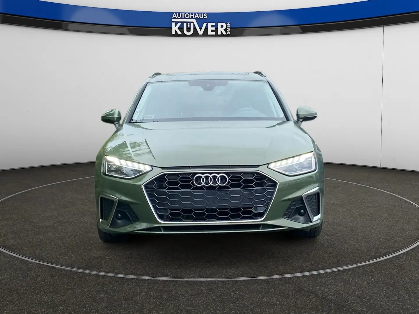 Audi A4 Avant S-line 40 TDI S-Tro. Navi+AHK+GRA+LED Grün - 2