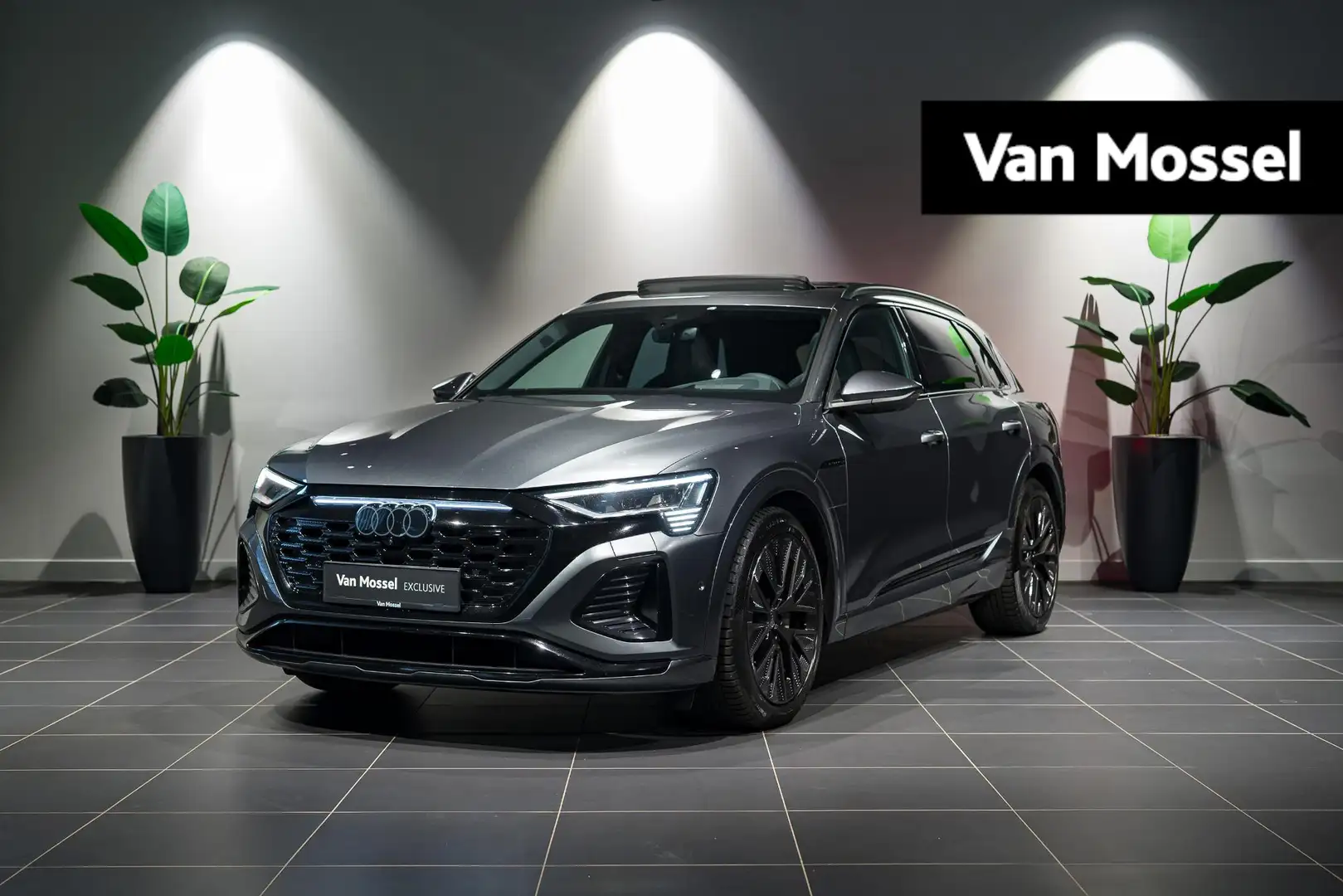 Audi Q8 e-tron 55 quattro S Edition 115 kWh KERAMISCHE COATING | Grijs - 1
