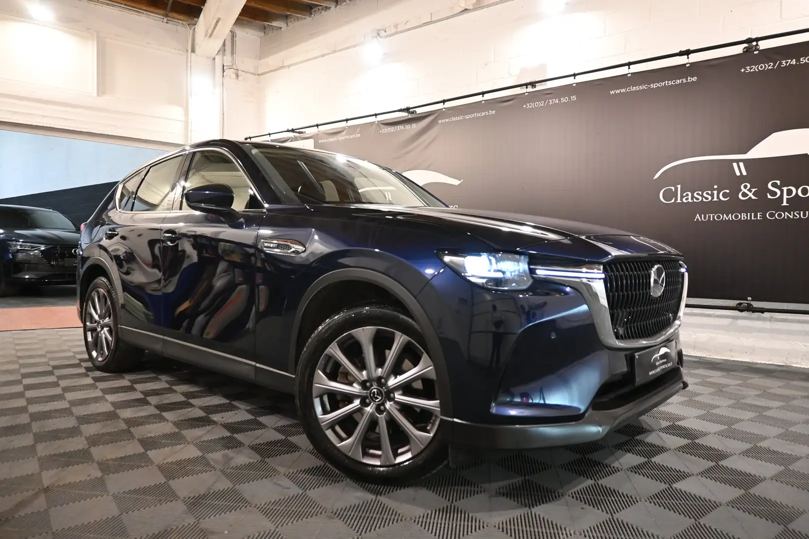 Mazda CX-60 CX-60 2.5 e-Skyactiv PHEV AWD / CARPLAY / CAMERA Bleu - 2