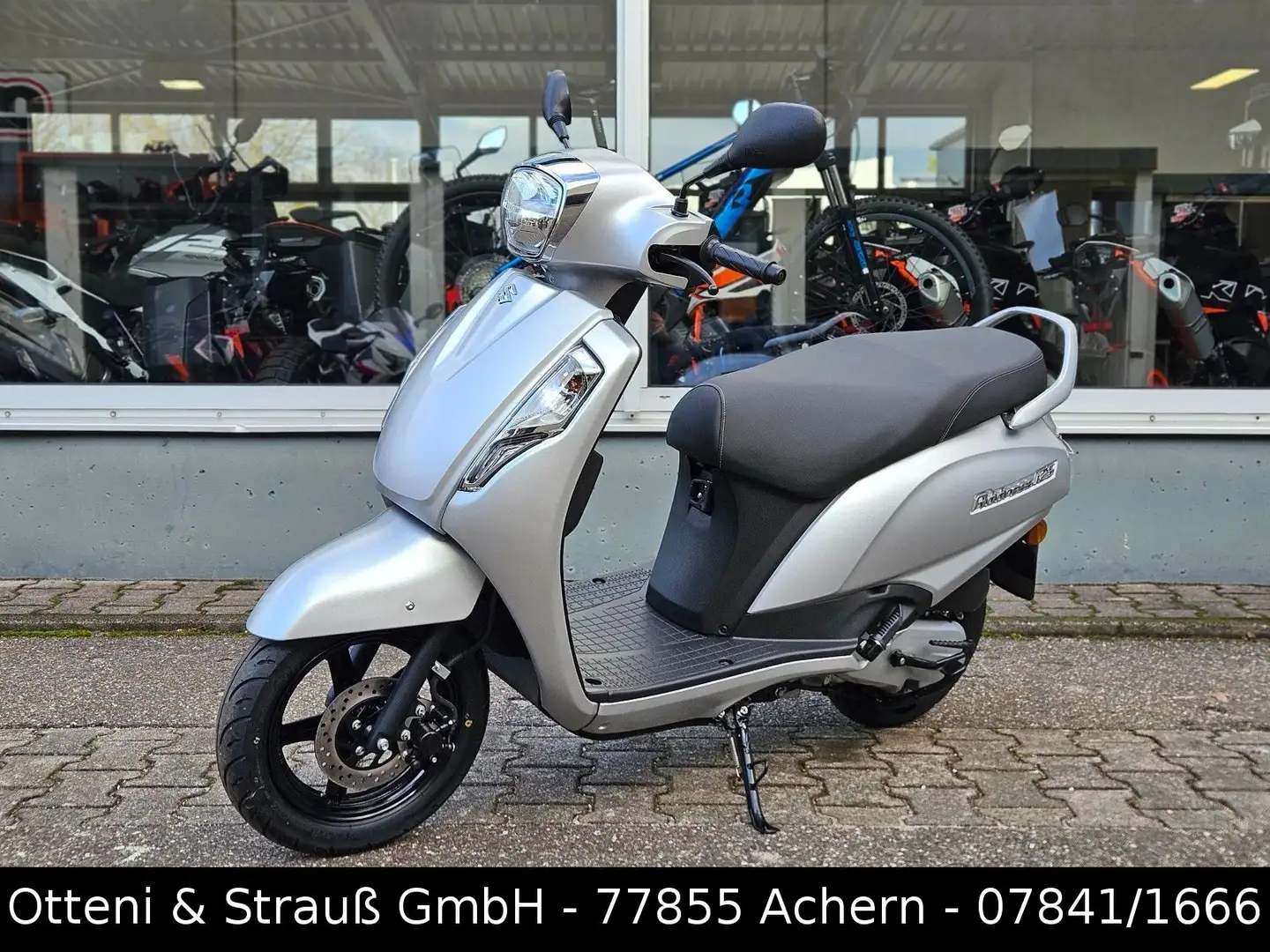 Suzuki Address UZ125 *sofort verfügbar* Silber - 1